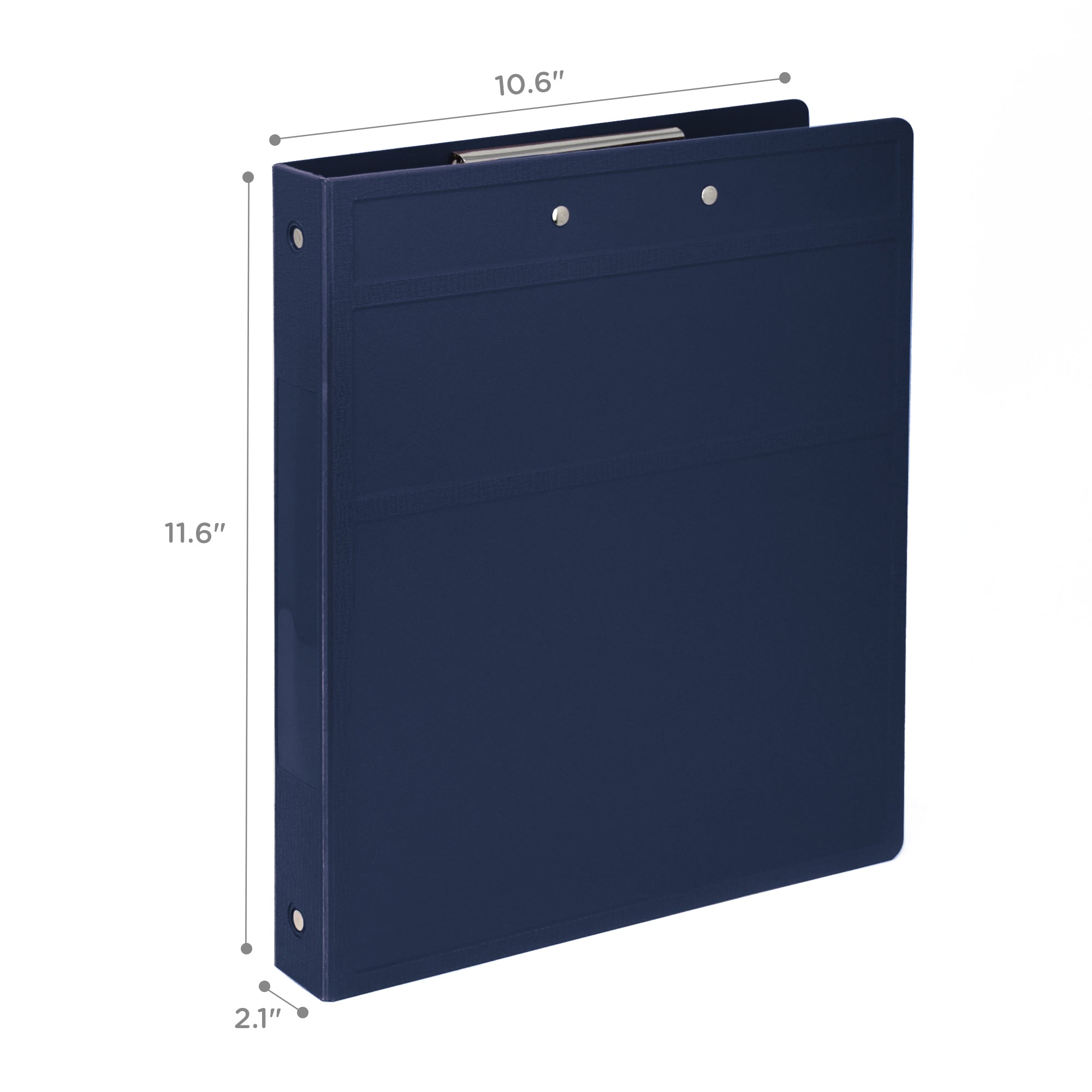 Heavy Duty Book Style Clipboard with Cover, Double Sided