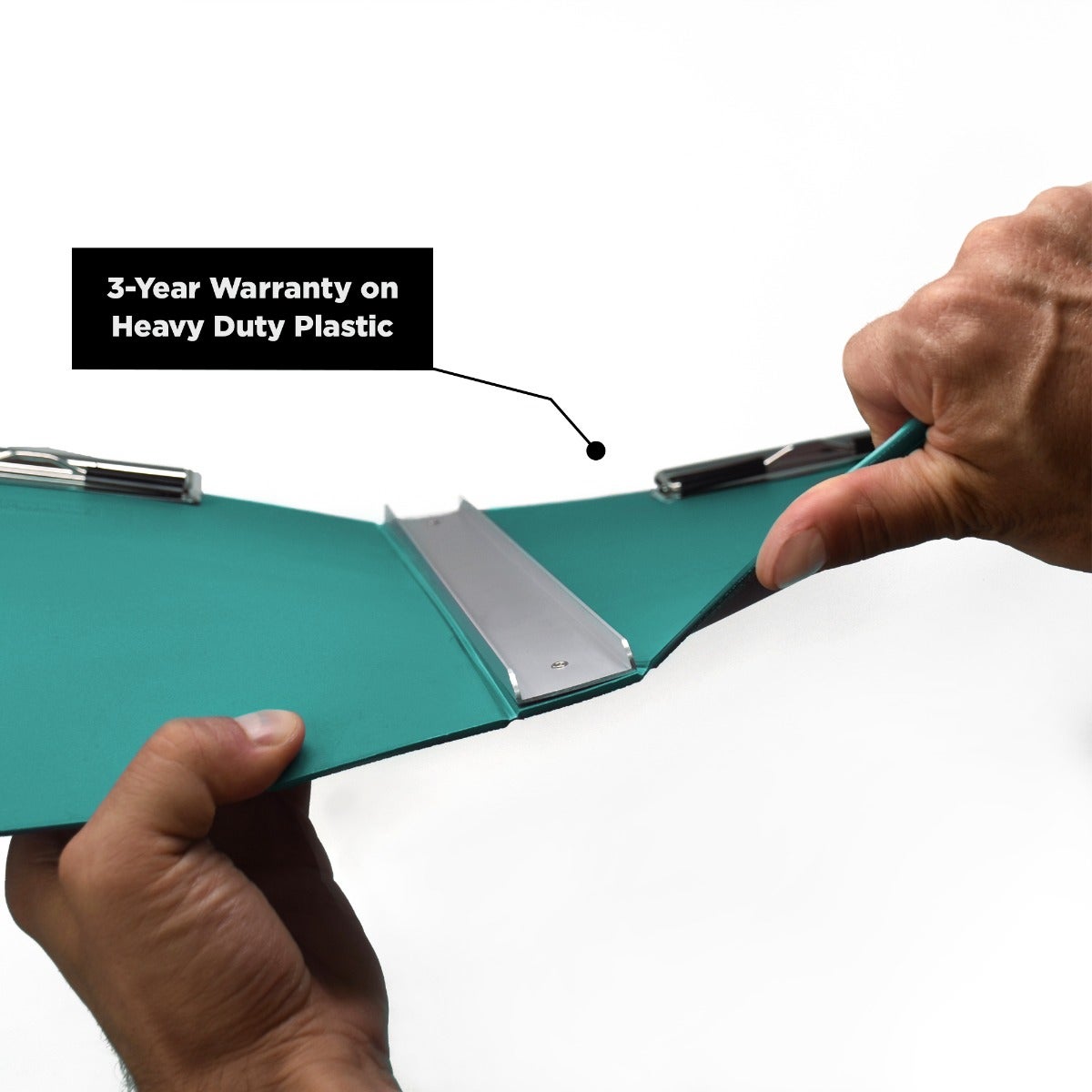 Heavy Duty Book Style Clipboard with Cover, Double Sided
