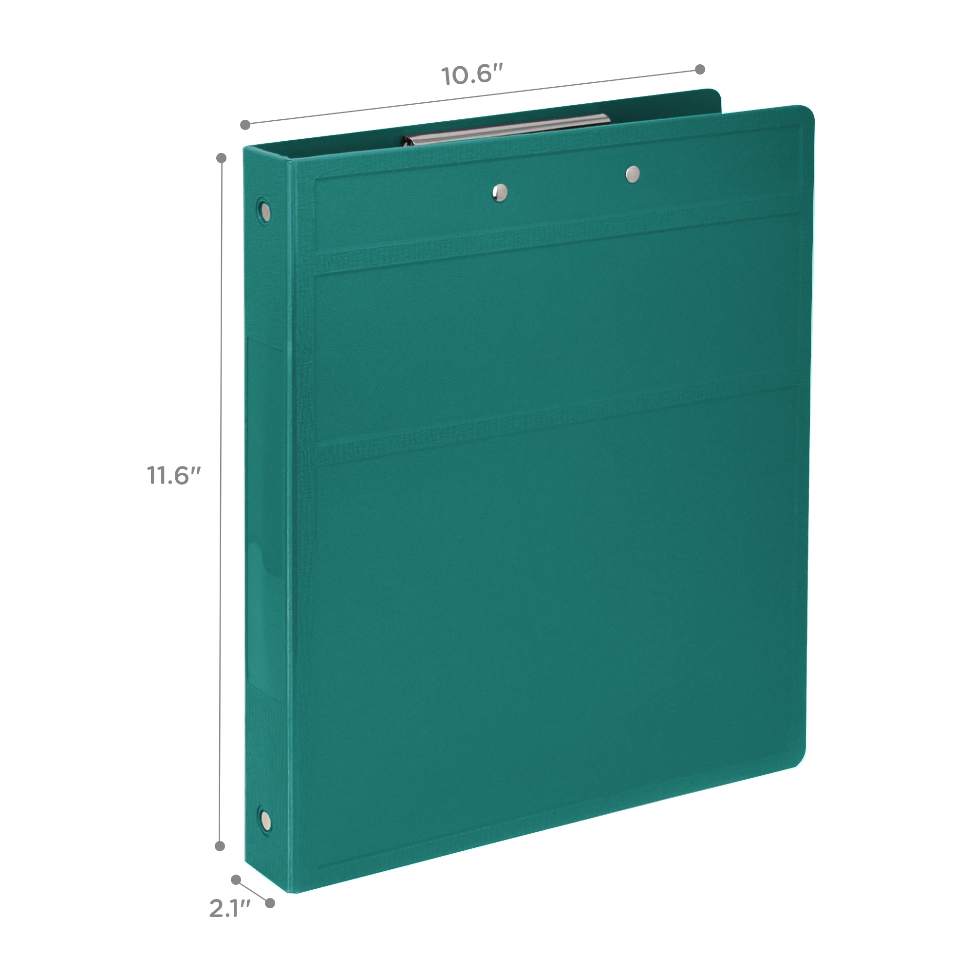 Heavy Duty Book Style Clipboard with Cover, Double Sided