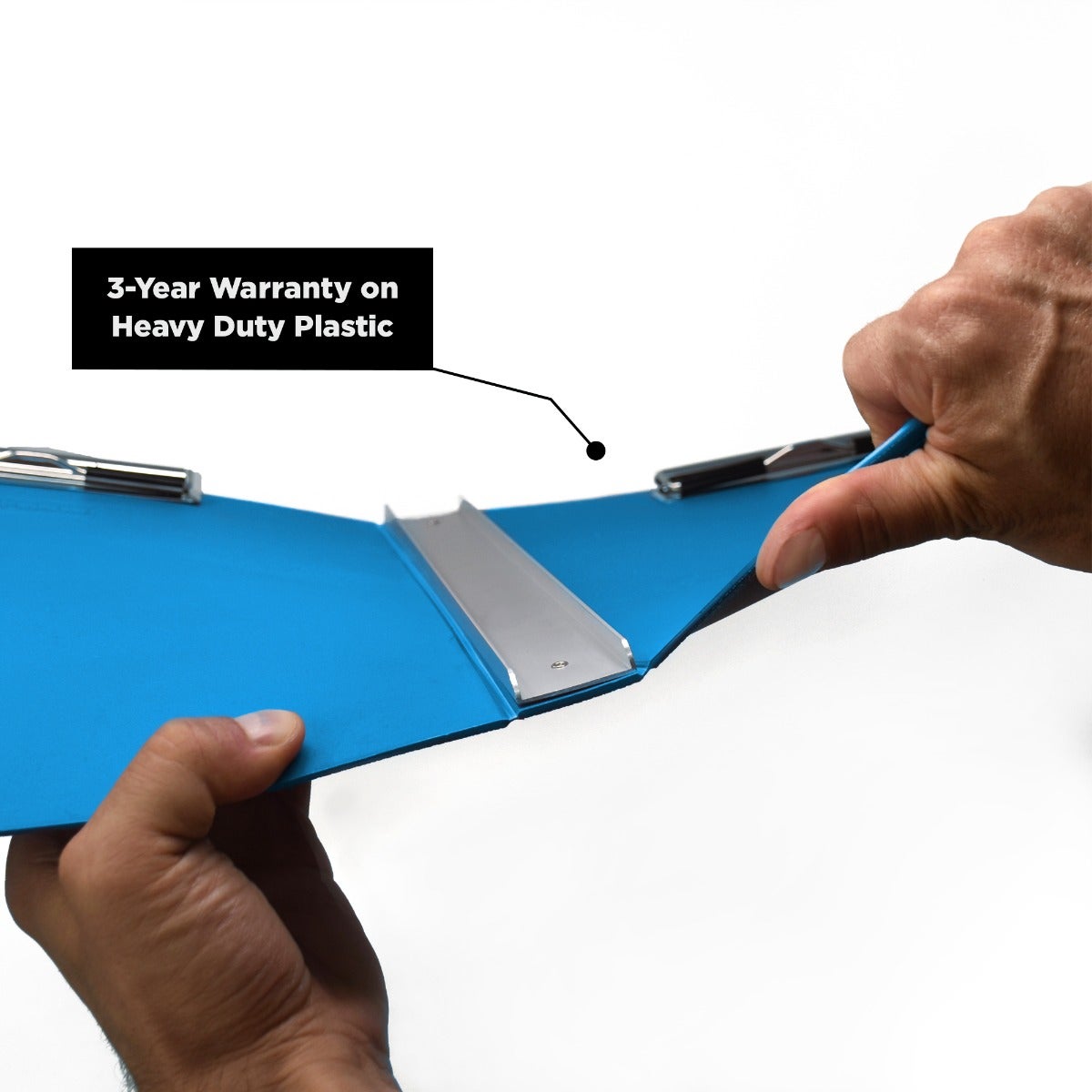 Heavy Duty Book Style Clipboard with Cover, Double Sided