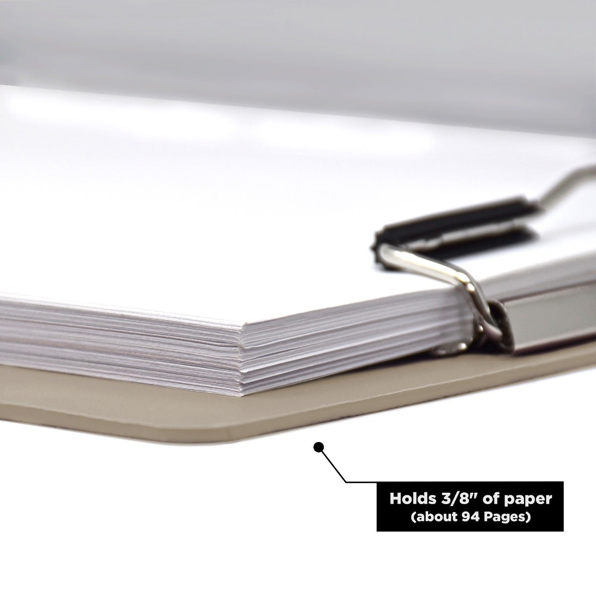 Heavy Duty Book Style Clipboard with Cover, Double Sided