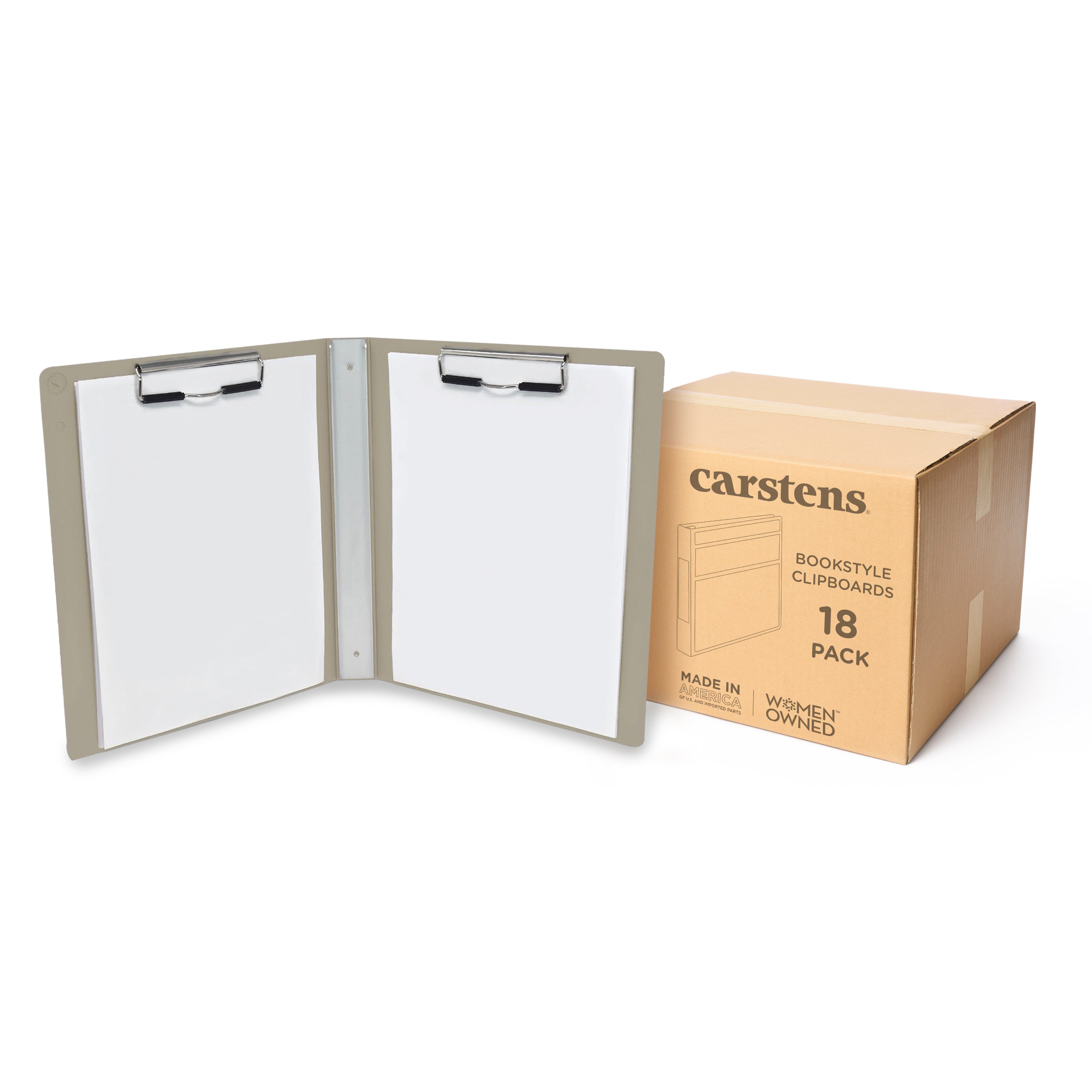 Heavy Duty Book Style Clipboard with Cover, Double Sided