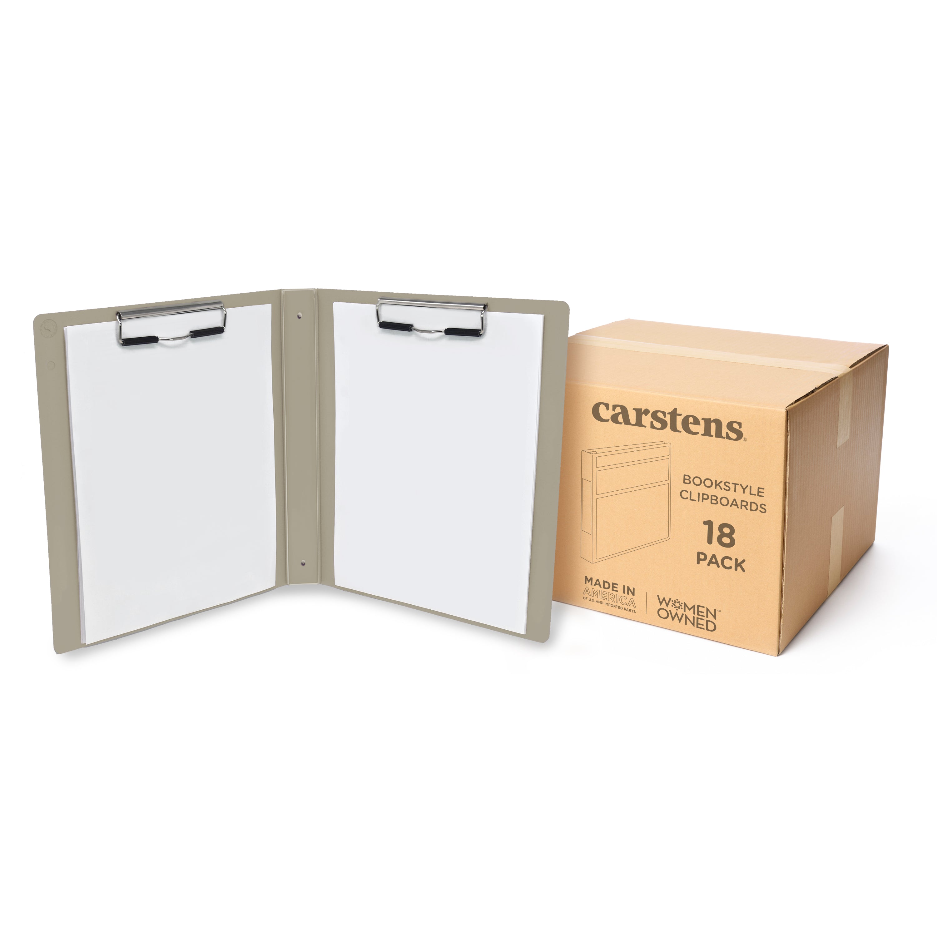 Heavy Duty Book Style Clipboard with Cover, Double Sided