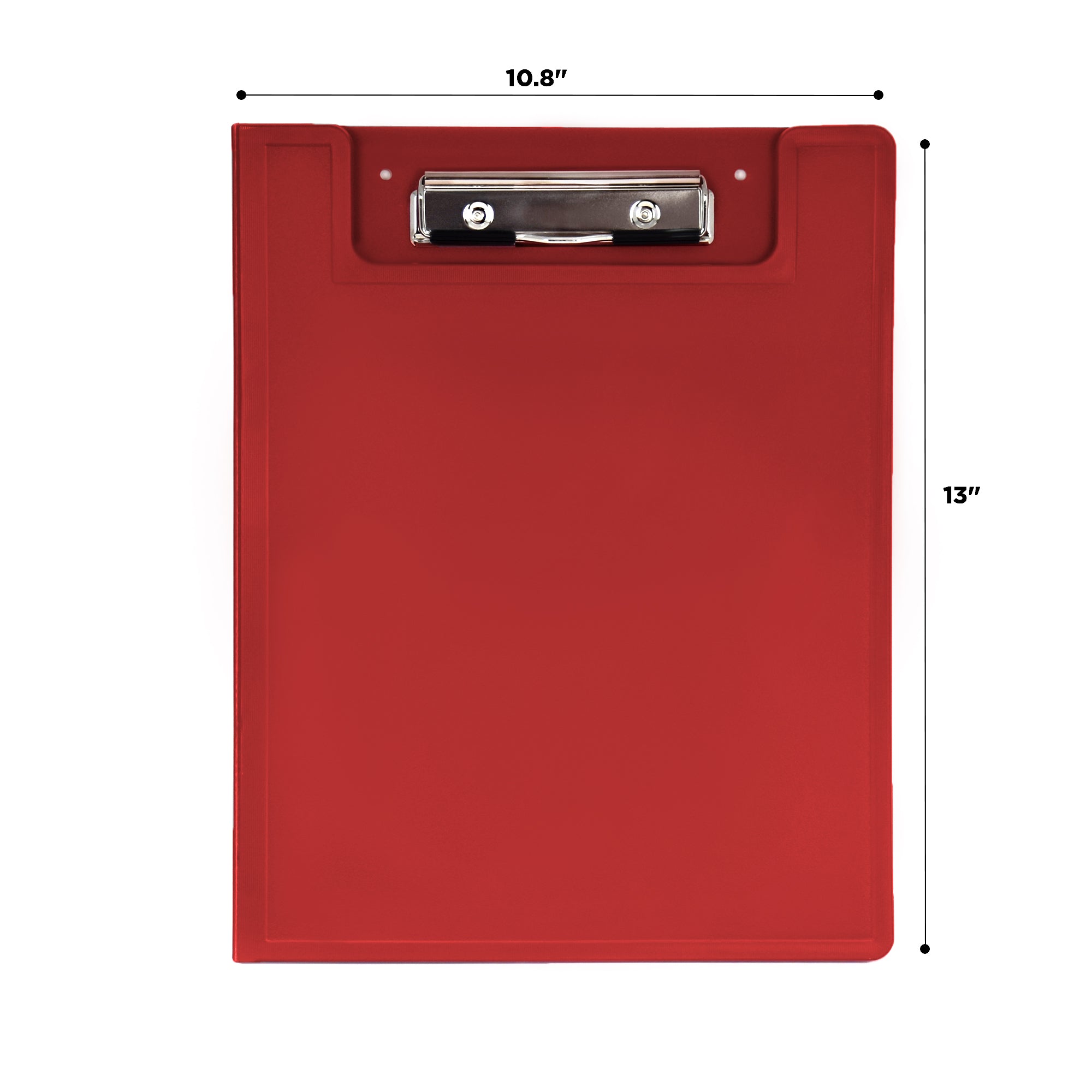 Heavy Duty Low-Profile Clipboard with Cover – Plastic
