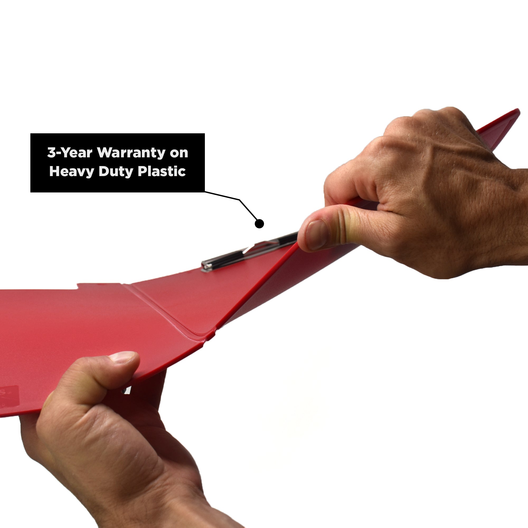 Heavy Duty Low-Profile Privacy Clipboard For Emergency Departments