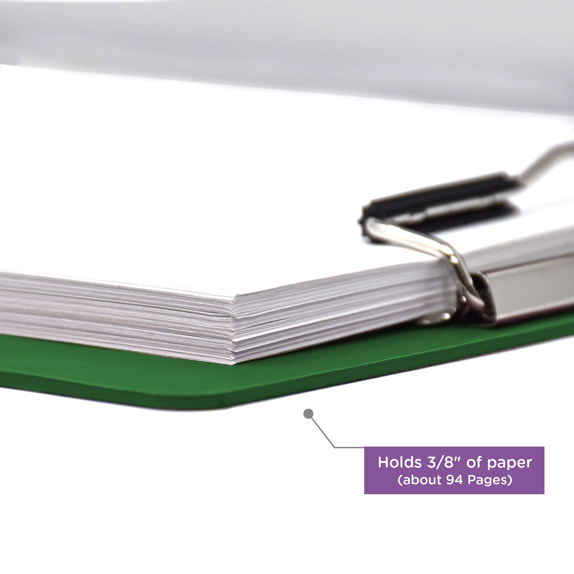 Custom Low-Profile Clipboard with Cover – Plastic