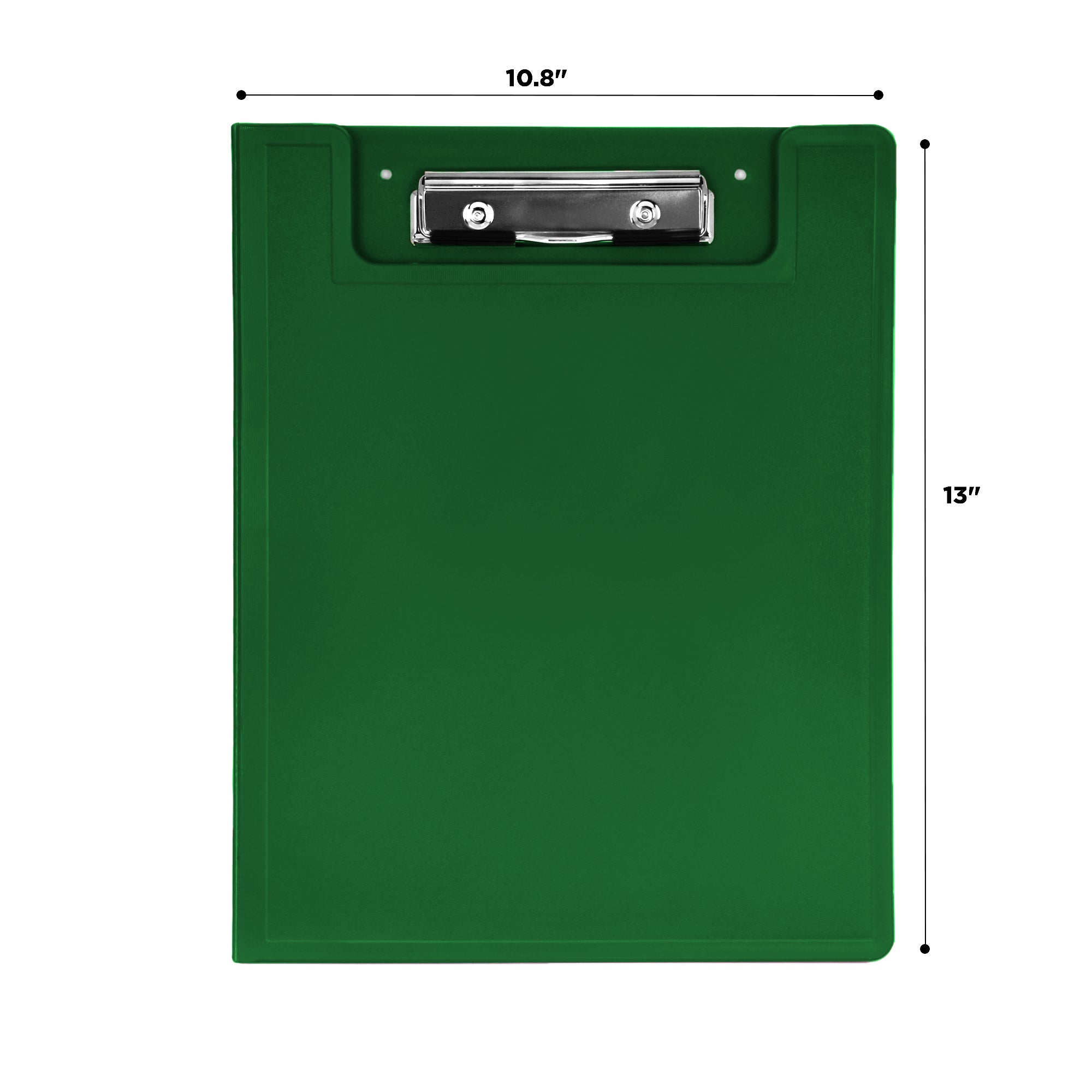 Heavy Duty Low-Profile Clipboard with Cover – Plastic