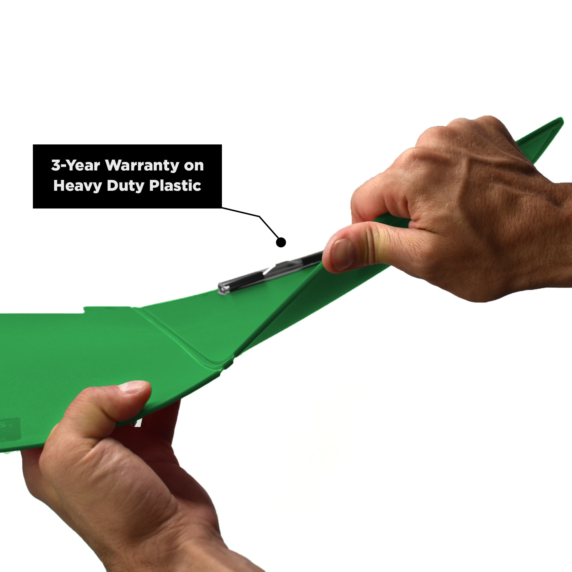 Heavy Duty Low-Profile Privacy Clipboard Confidential