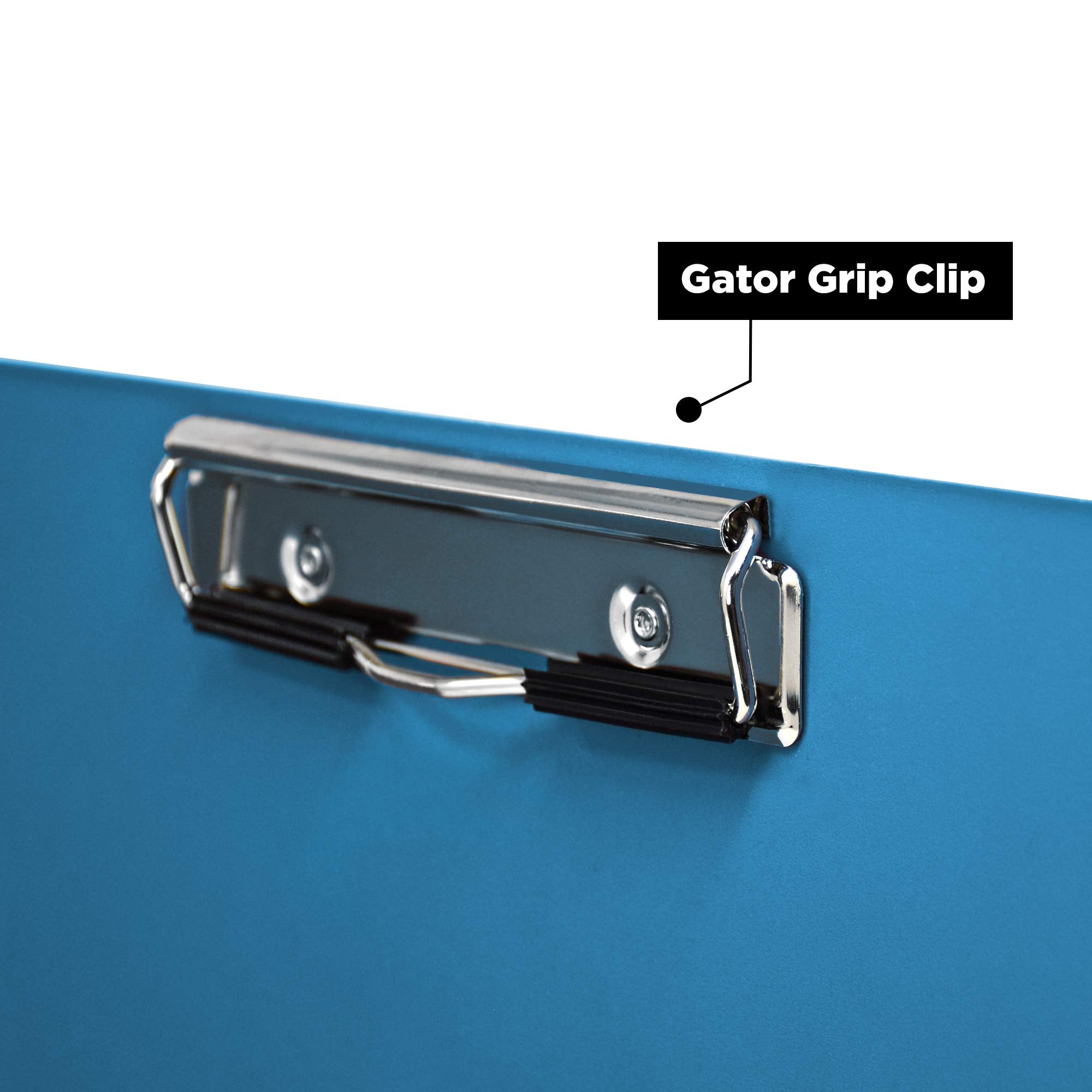 Heavy Duty Low-Profile Clipboard with Cover – Plastic