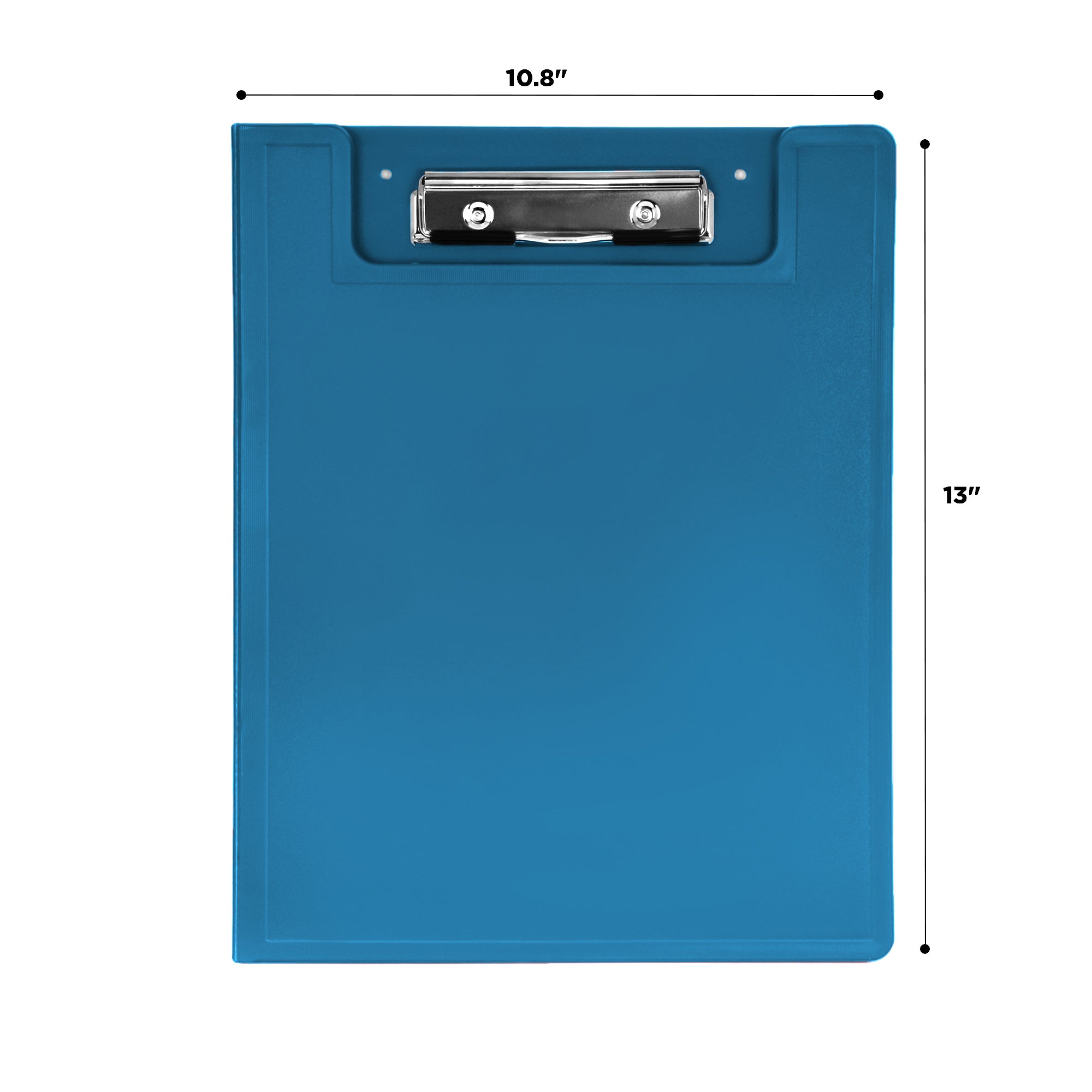 Heavy Duty Low-Profile Clipboard with Cover – Plastic
