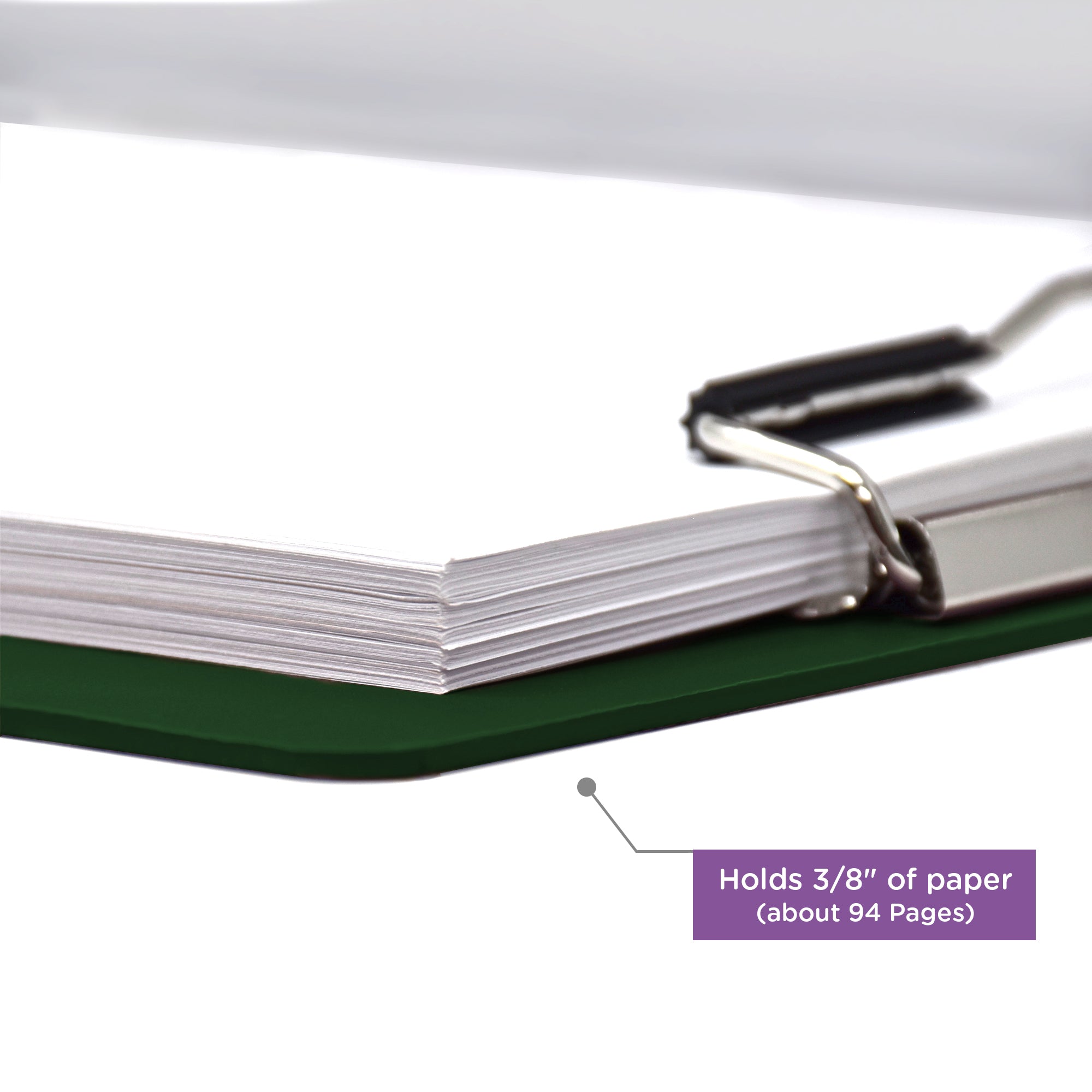 Custom Low-Profile Clipboard with Cover – Plastic