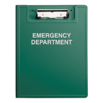 Heavy Duty Low-Profile Privacy Clipboard For Emergency Departments