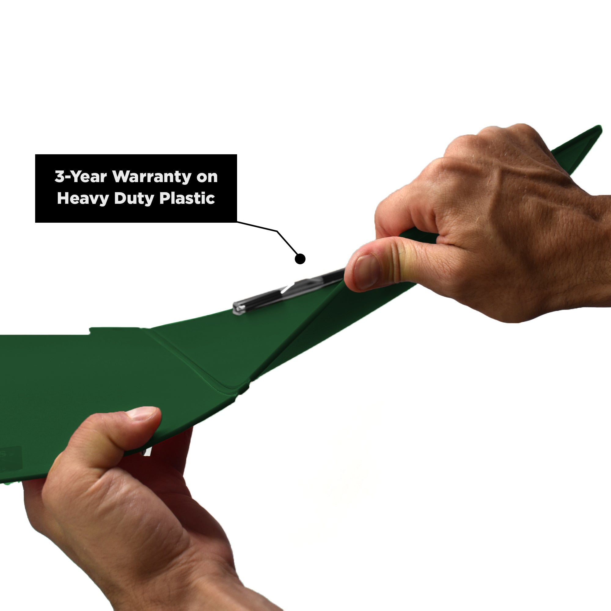 Heavy Duty Low-Profile Privacy Clipboard For Emergency Departments