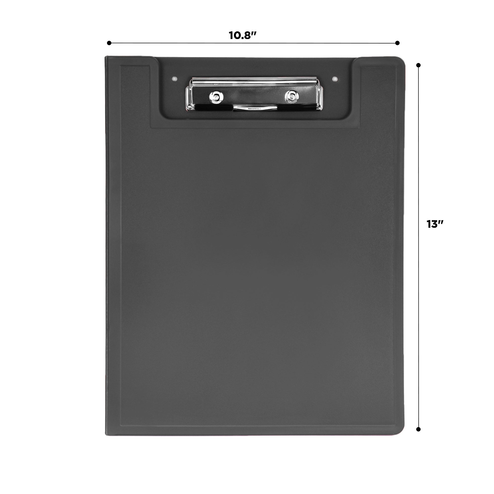 Heavy Duty Low-Profile Clipboard with Cover – Plastic