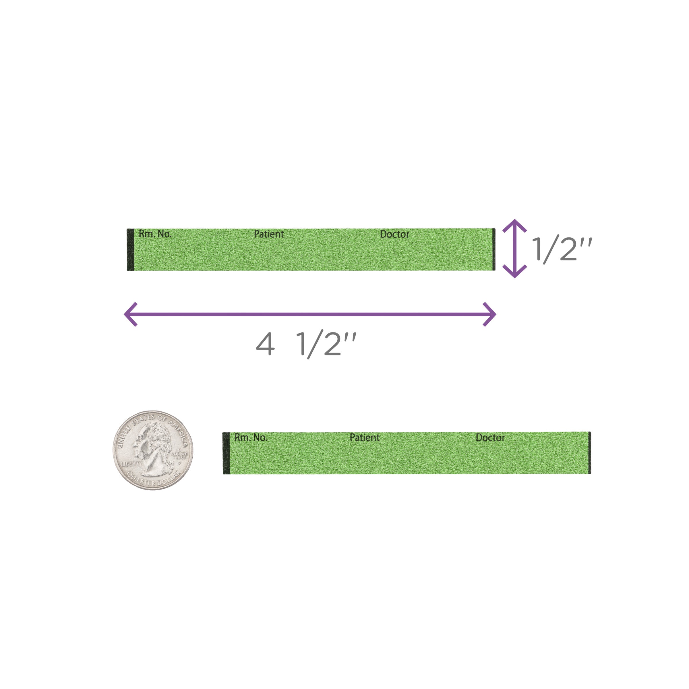 ID Labels for Metal Clipboard Chart Holders