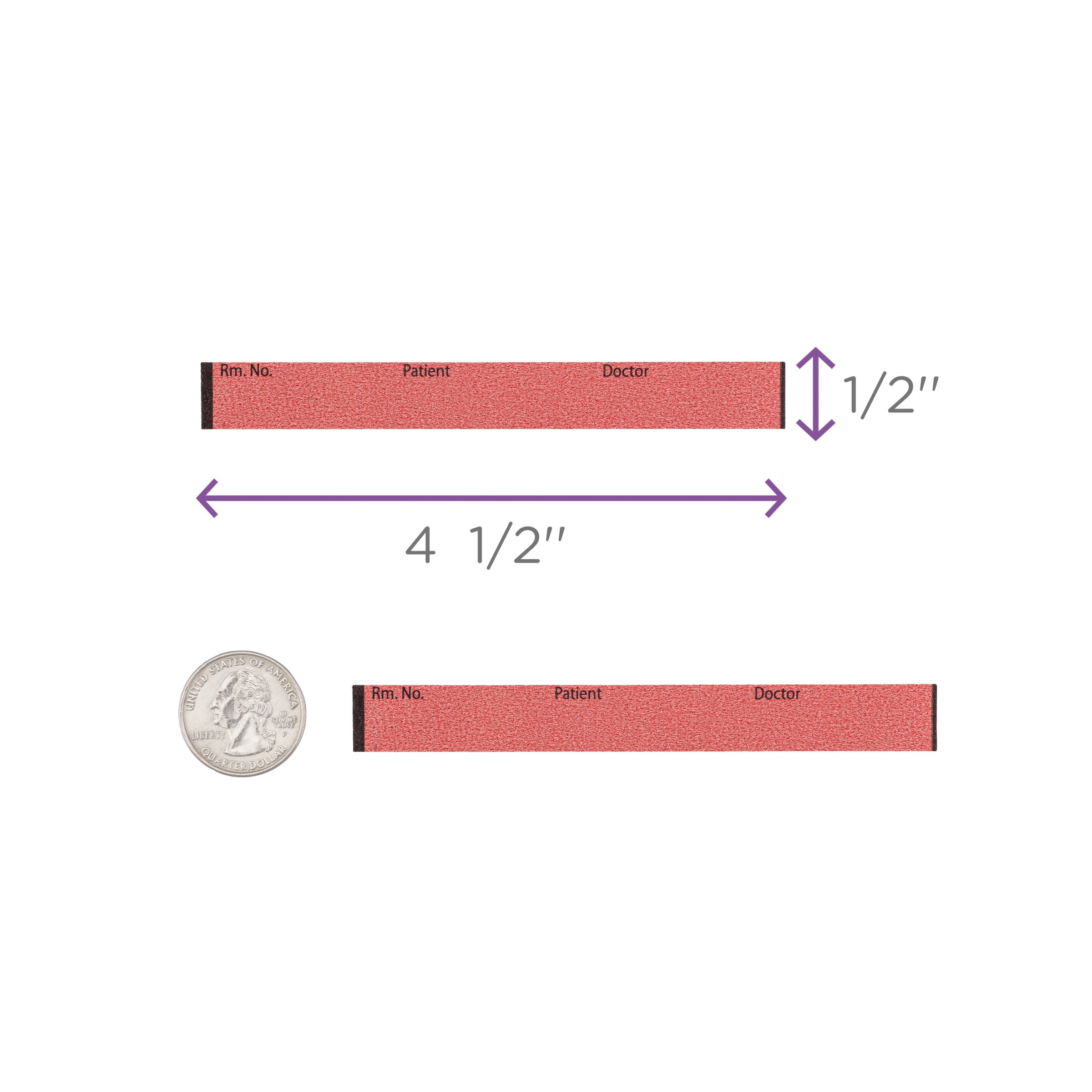 ID Labels for Metal Clipboard Chart Holders