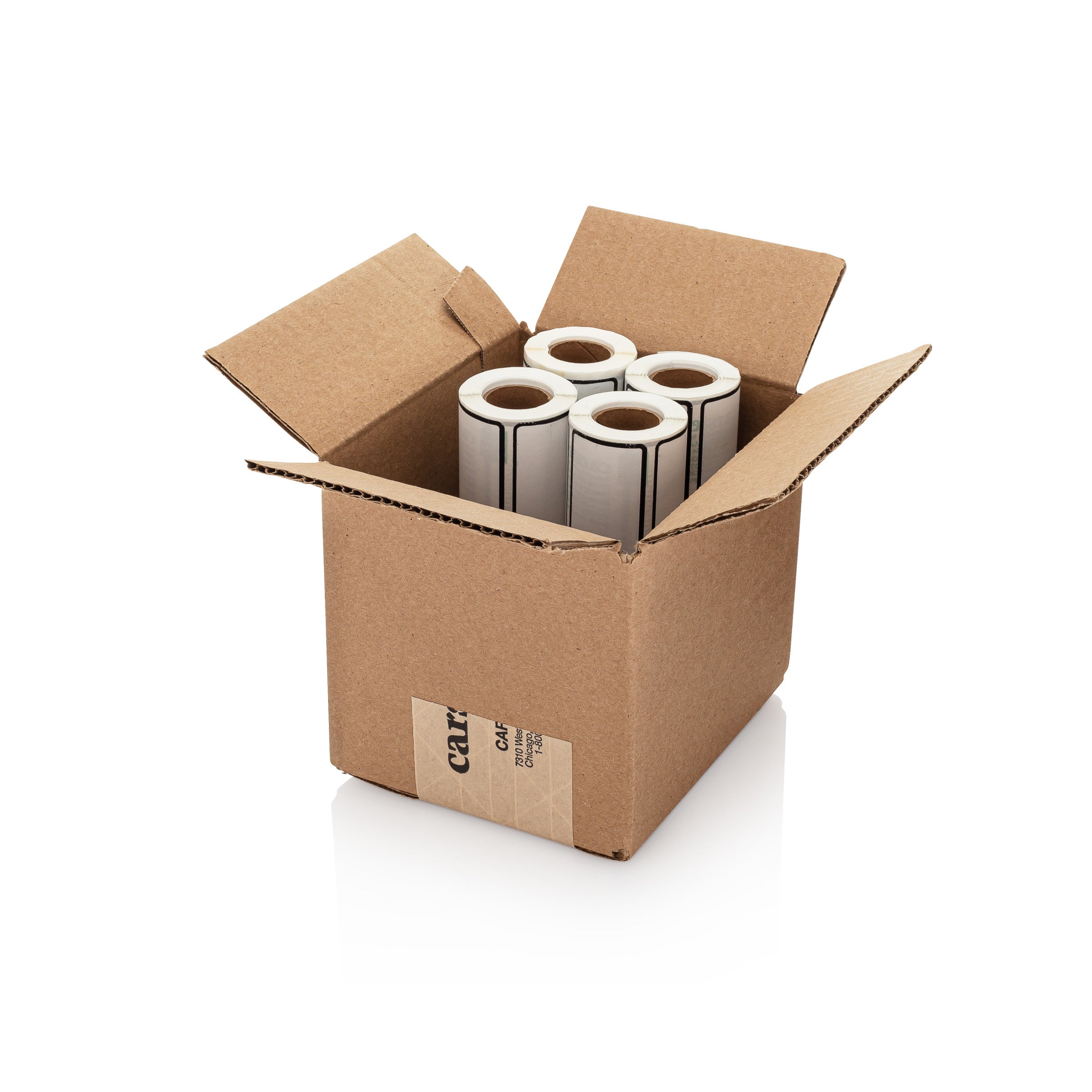 Blank ID Labels for 1.5-4" Ring Binder Spines – Roll of 200