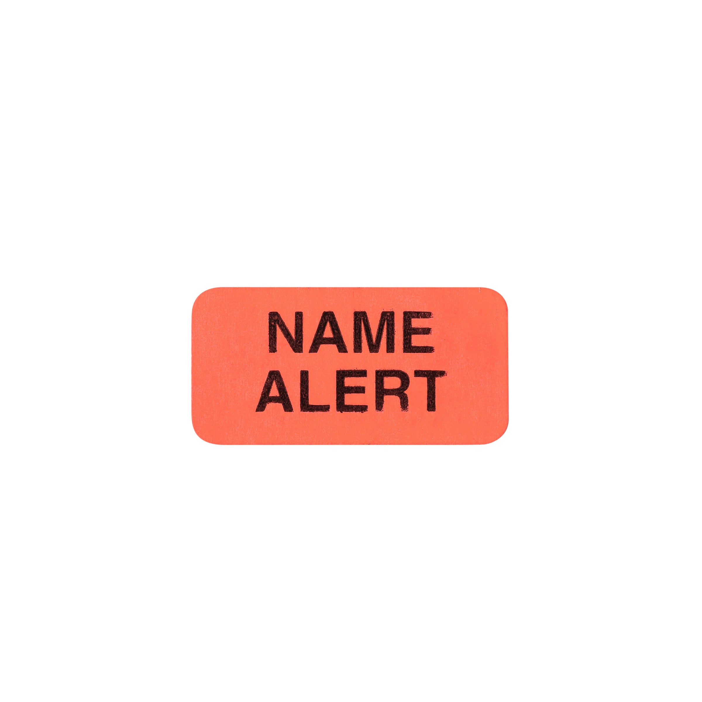 Name Alert Sign Printable Name Alert Label for Medical Charts | Carstens