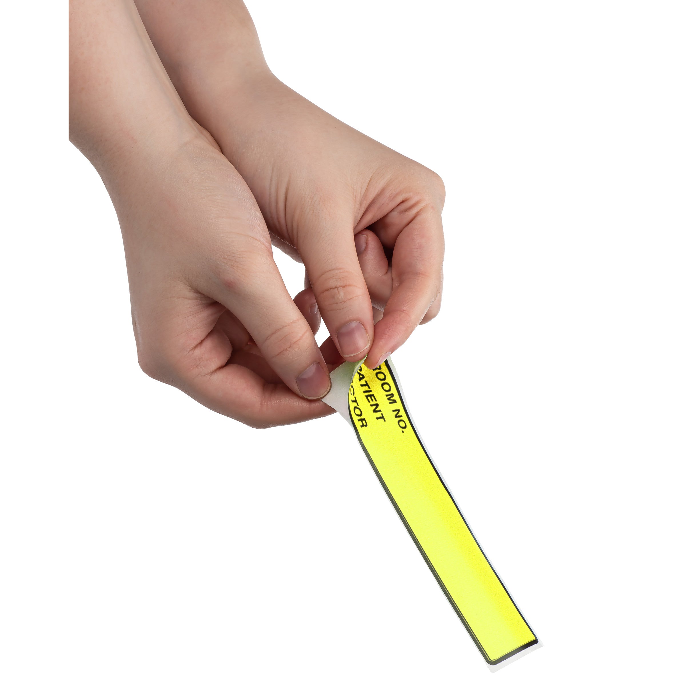 Room No. / Patient / Doctor Preprinted ID Labels for 1.5 – 4” Ring Binder Spines - Roll of 200