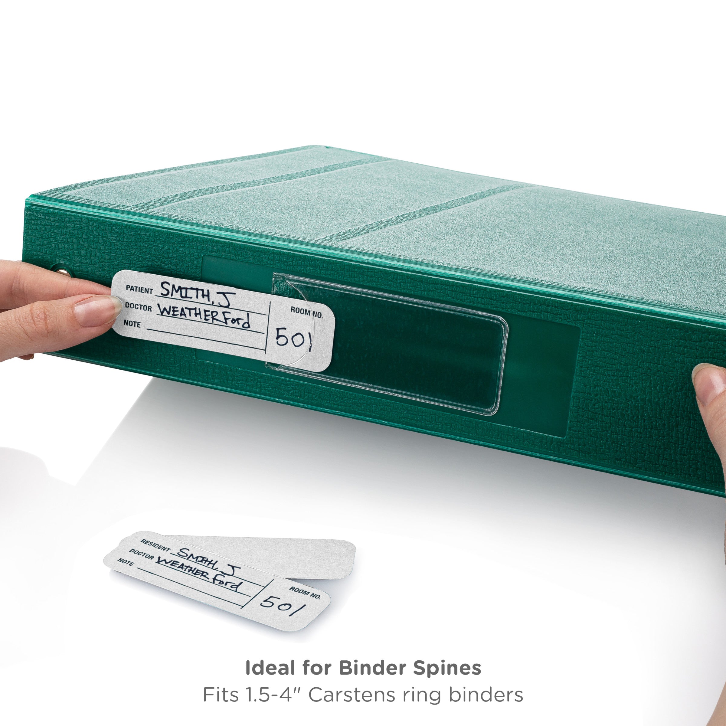 ID Cards for Half Size Card Pockets, Pack of 100