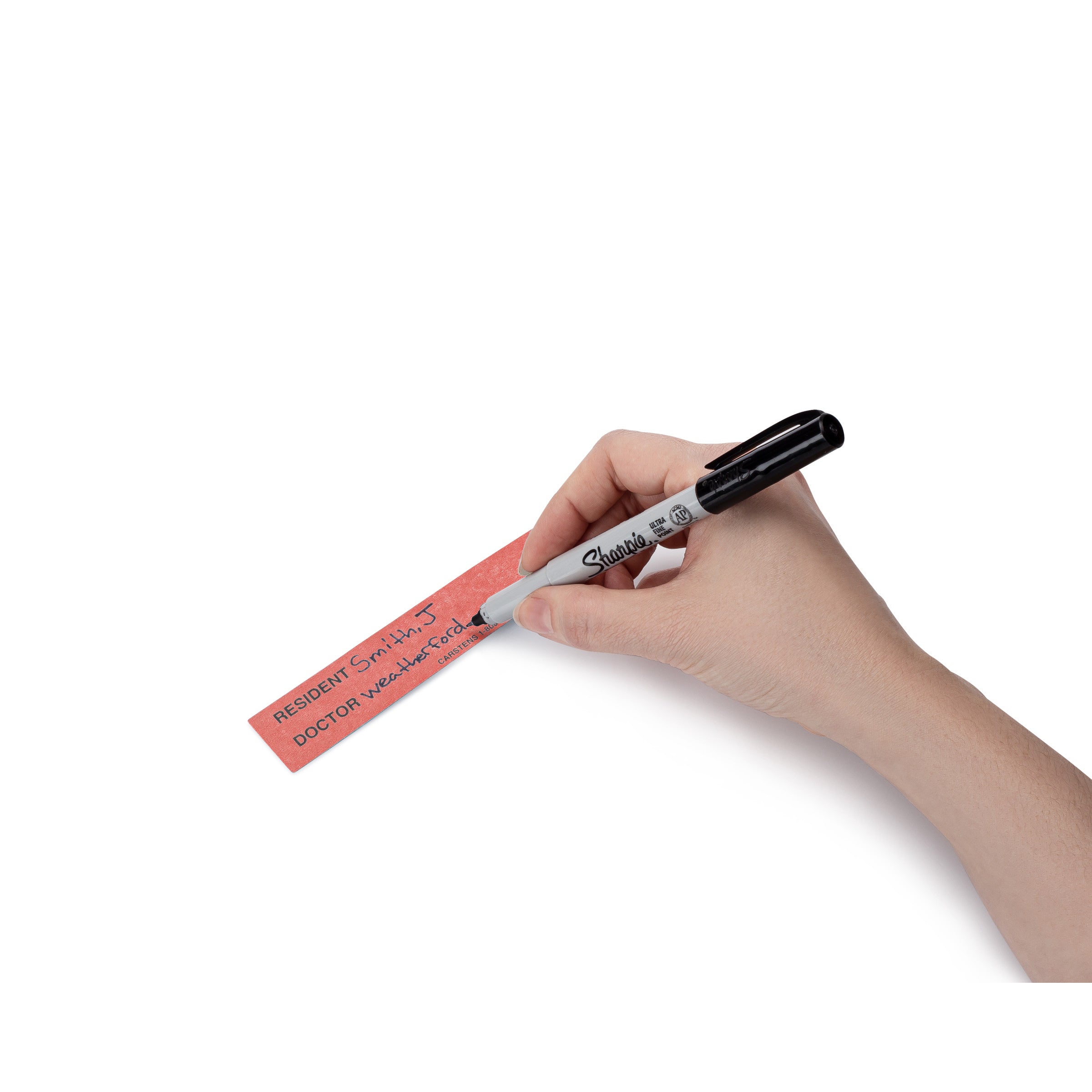 Resident / Doctor Preprinted ID Cards for 1.5 – 4” Ring Binder Spines - Pack of 100