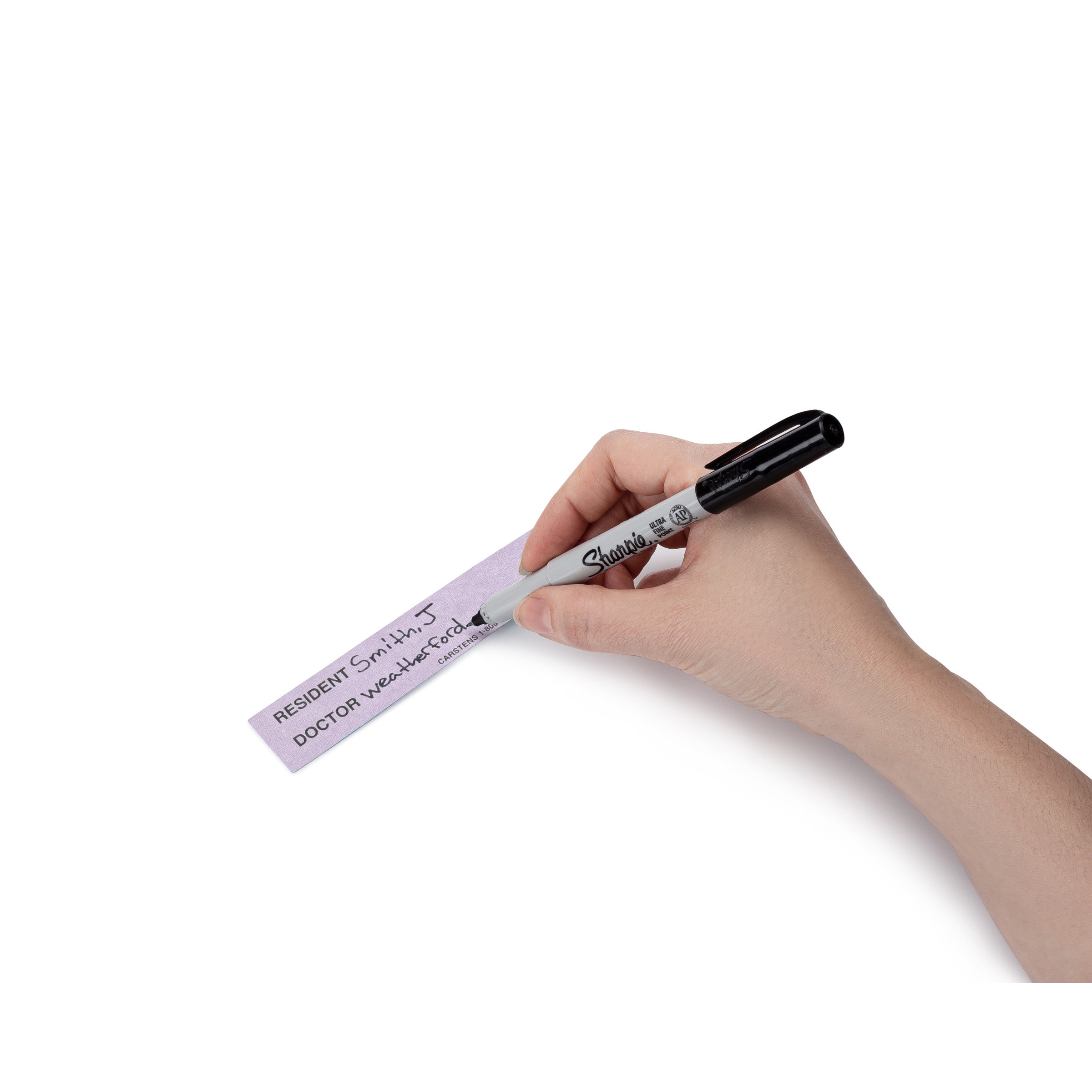 Resident / Doctor Preprinted ID Cards for 1.5 – 4” Ring Binder Spines - Pack of 100