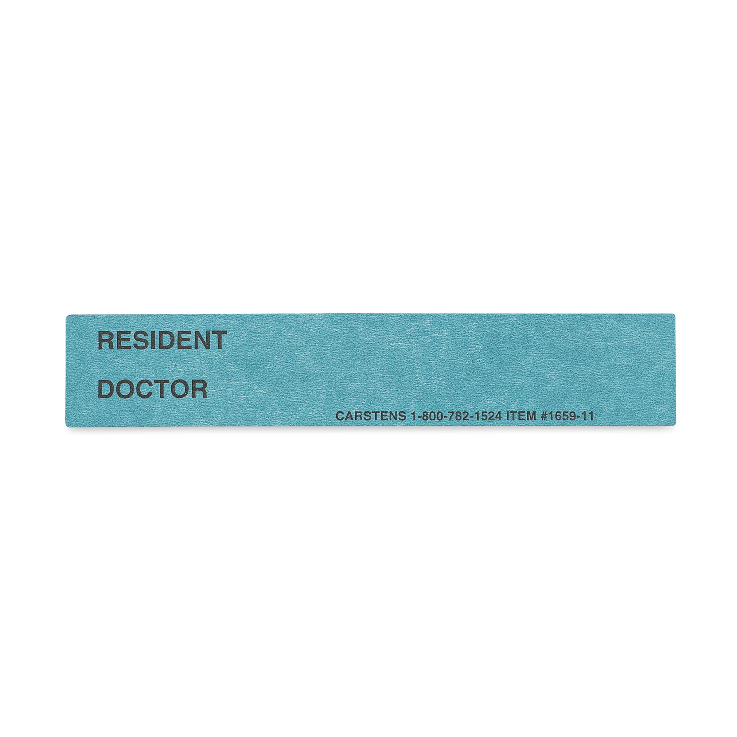 Resident / Doctor Preprinted ID Cards for 1.5 – 4” Ring Binder Spines - Pack of 100