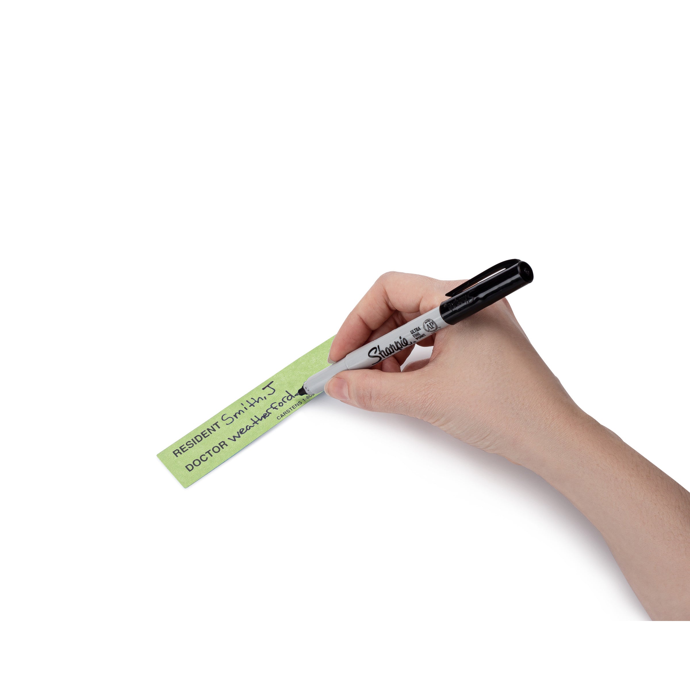 Resident / Doctor Preprinted ID Cards for 1.5 – 4” Ring Binder Spines - Pack of 100