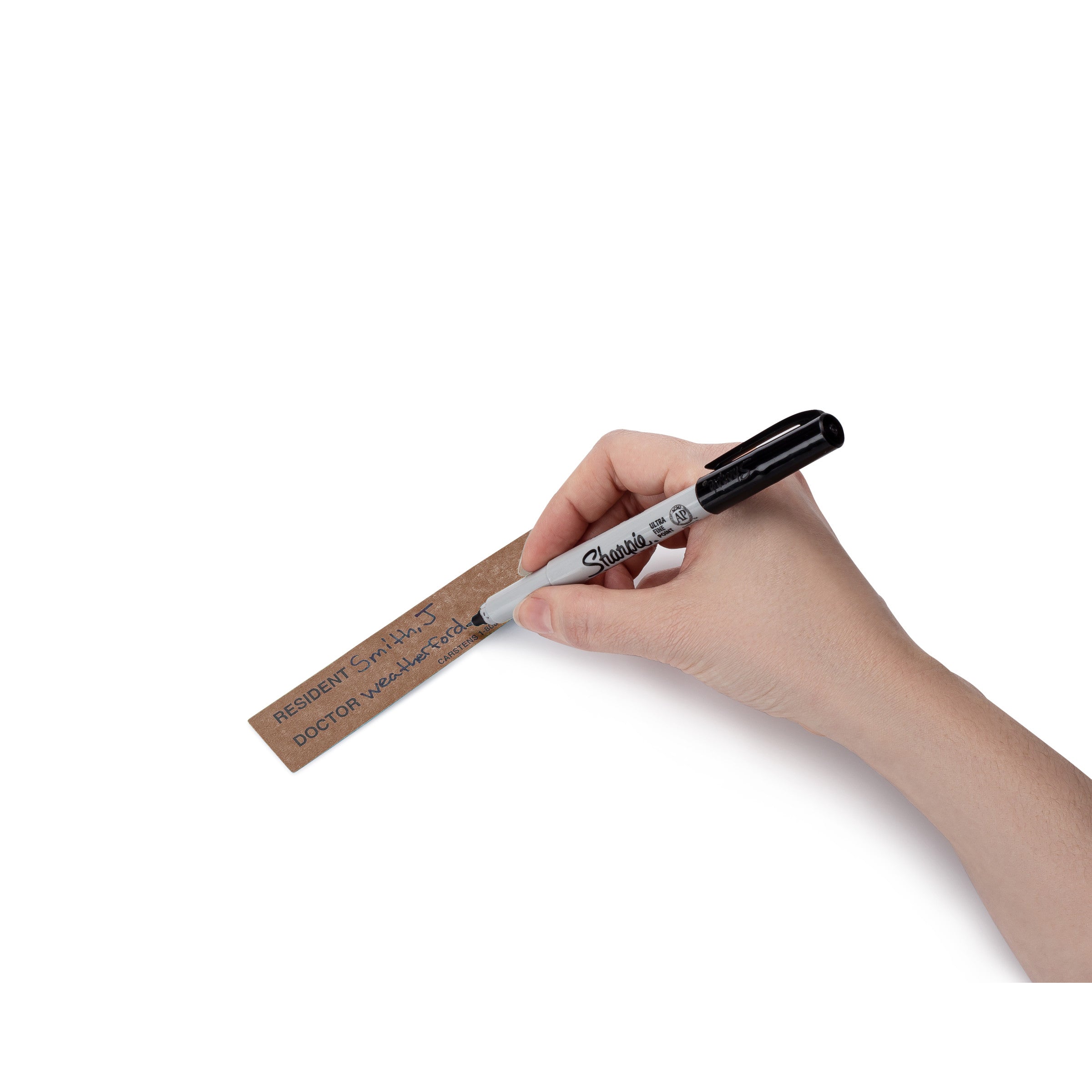 Resident / Doctor Preprinted ID Cards for 1.5 – 4” Ring Binder Spines - Pack of 100