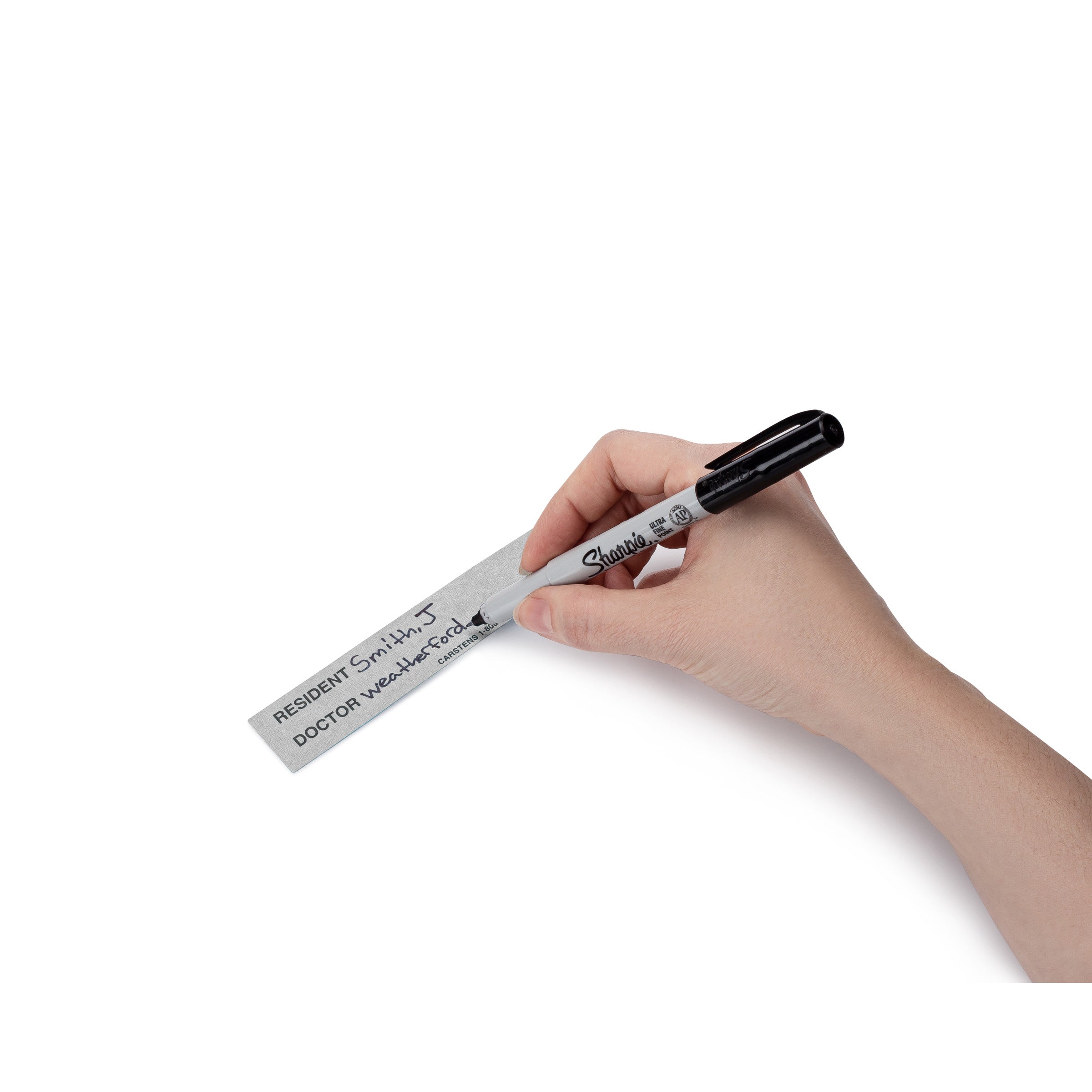 Resident / Doctor Preprinted ID Cards for 1.5 – 4” Ring Binder Spines - Pack of 100