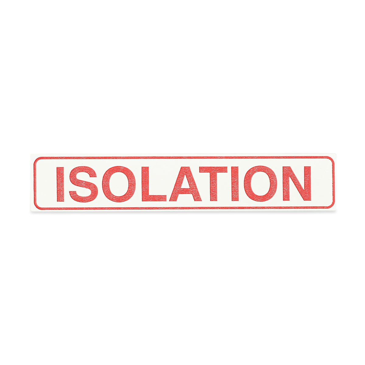 Isolation Card for Medical Charts | Carstens
