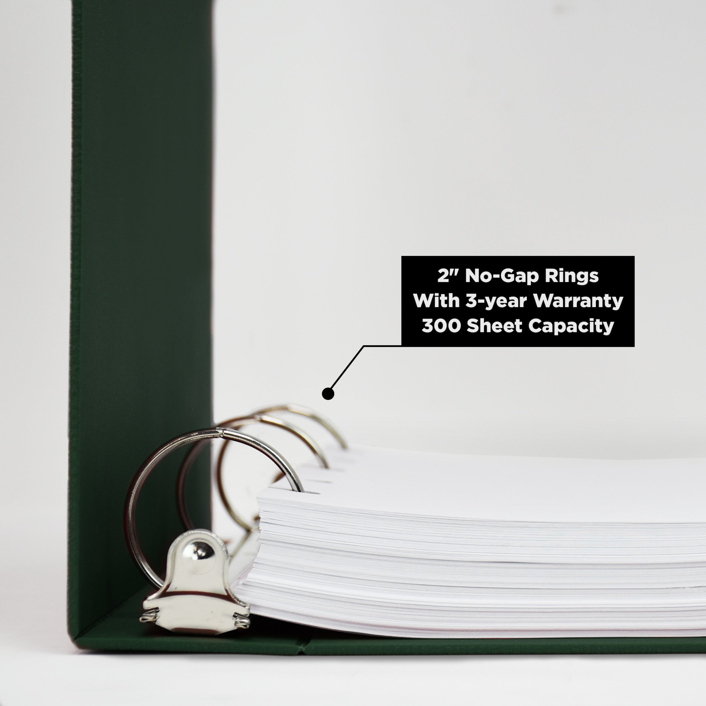 Heavy Duty Medical Administration Record (MAR) 3-Ring Binder – Side Opening