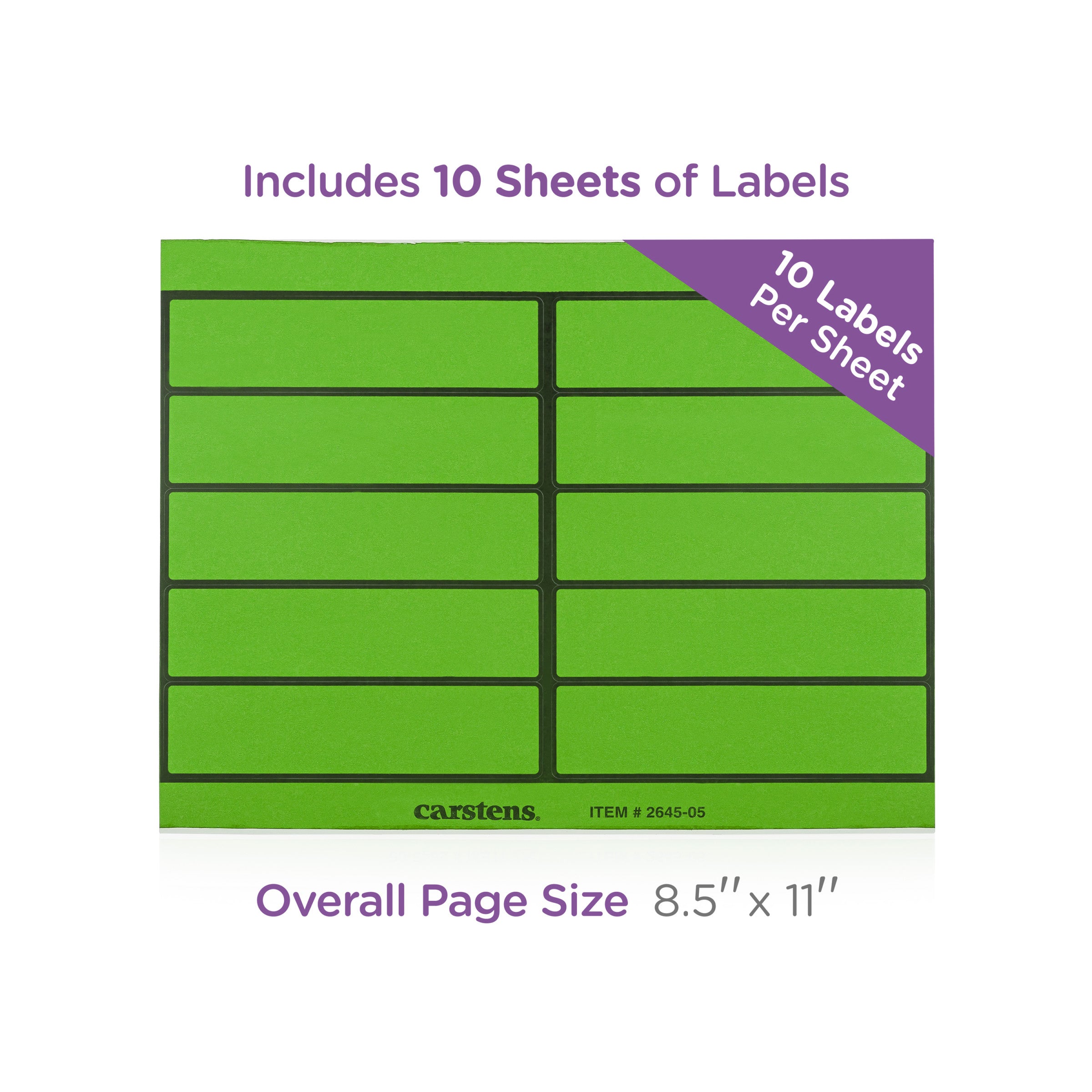 Blank Label Sheets
