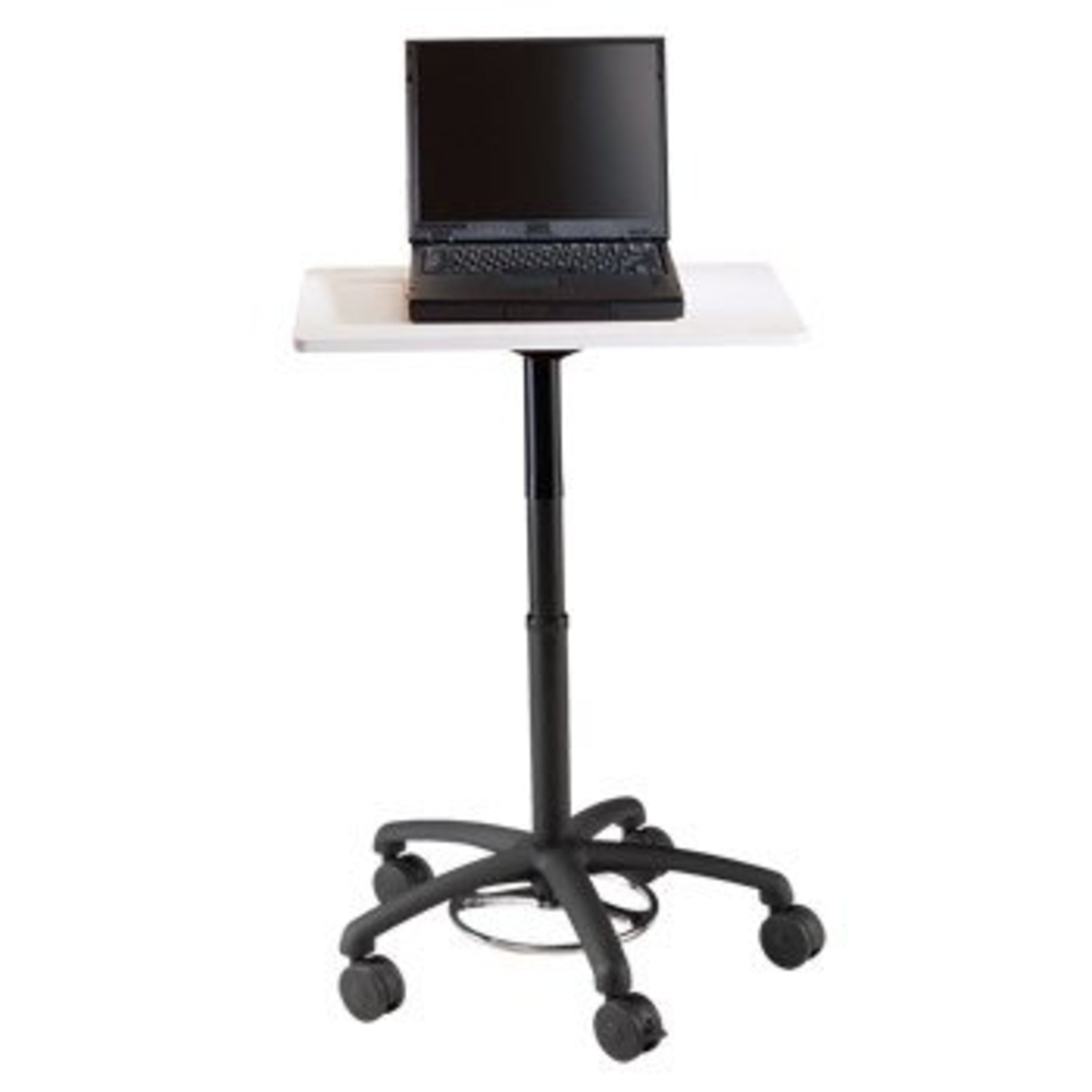 WALKAroo™ Basic Mobile Laptop Desk and Workstation – Height Adjustable from 30.5" to 40.5"