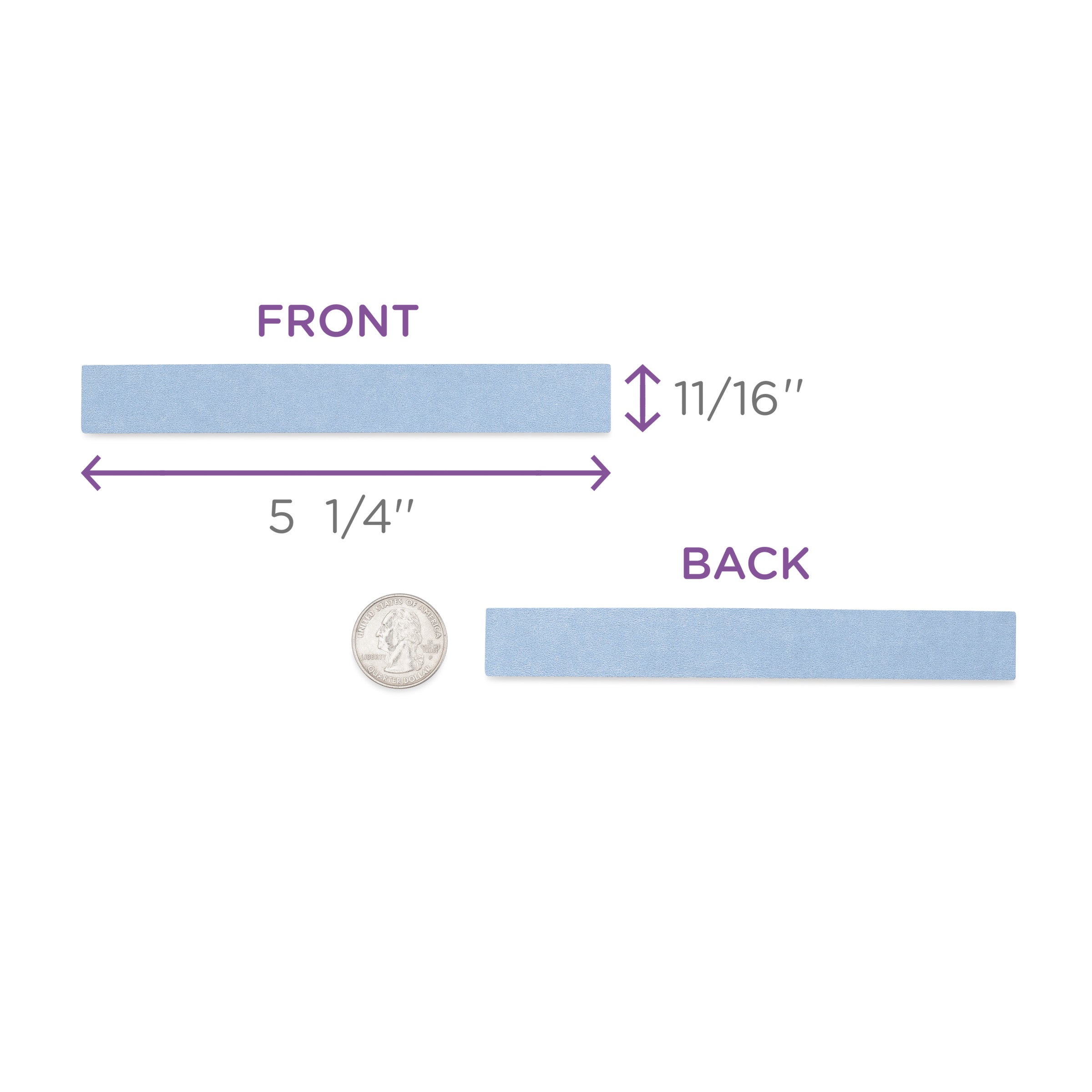 Blank ID Cards for 1" Ring Binder Spines – Pack of 100