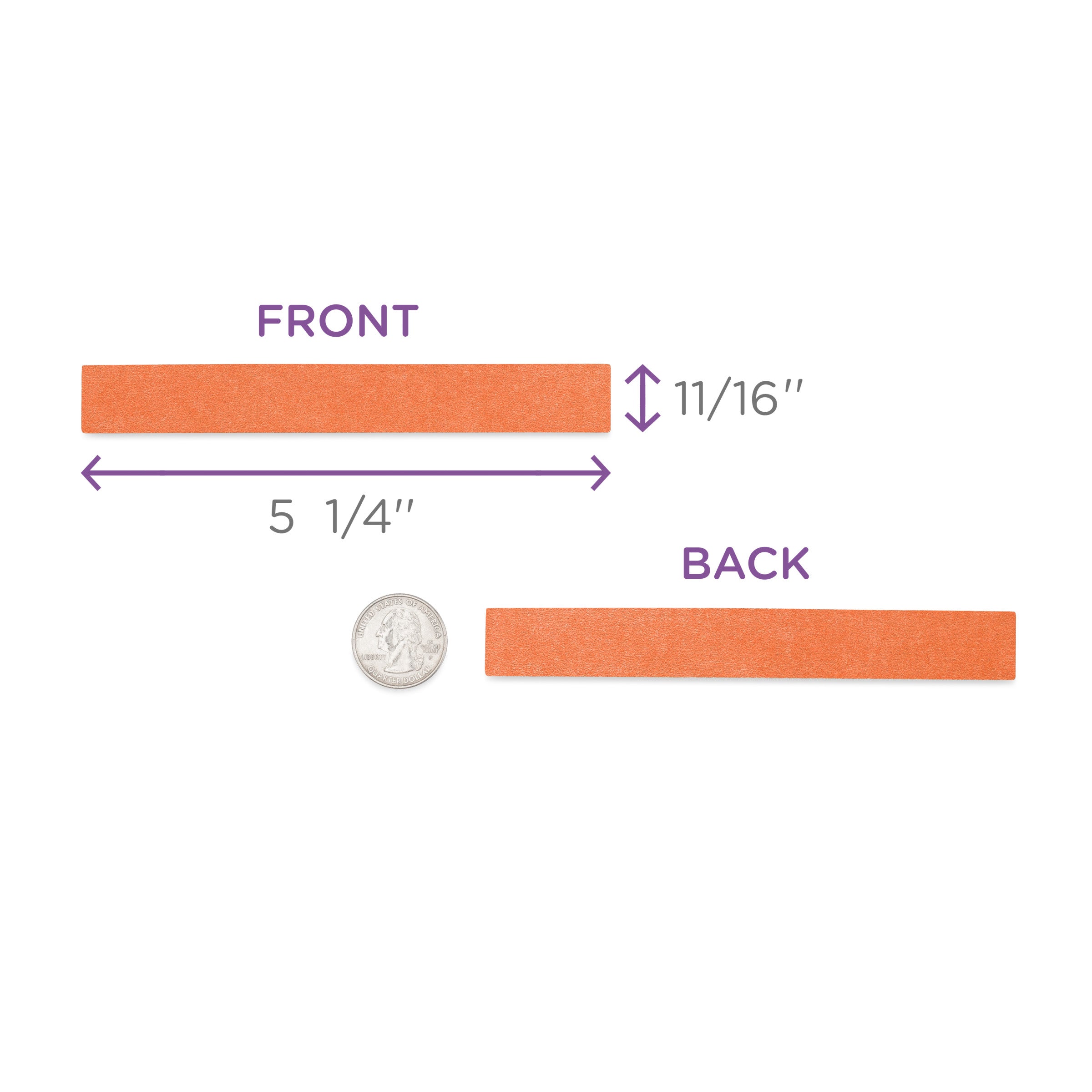 Blank ID Cards for 1" Ring Binder Spines – Pack of 100