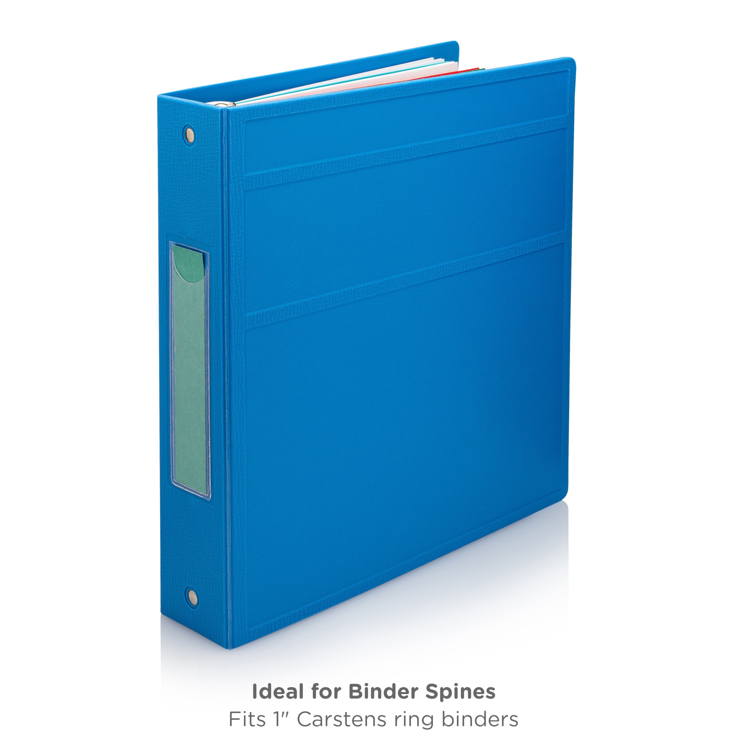 Blank ID Cards for 1" Ring Binder Spines – Pack of 100