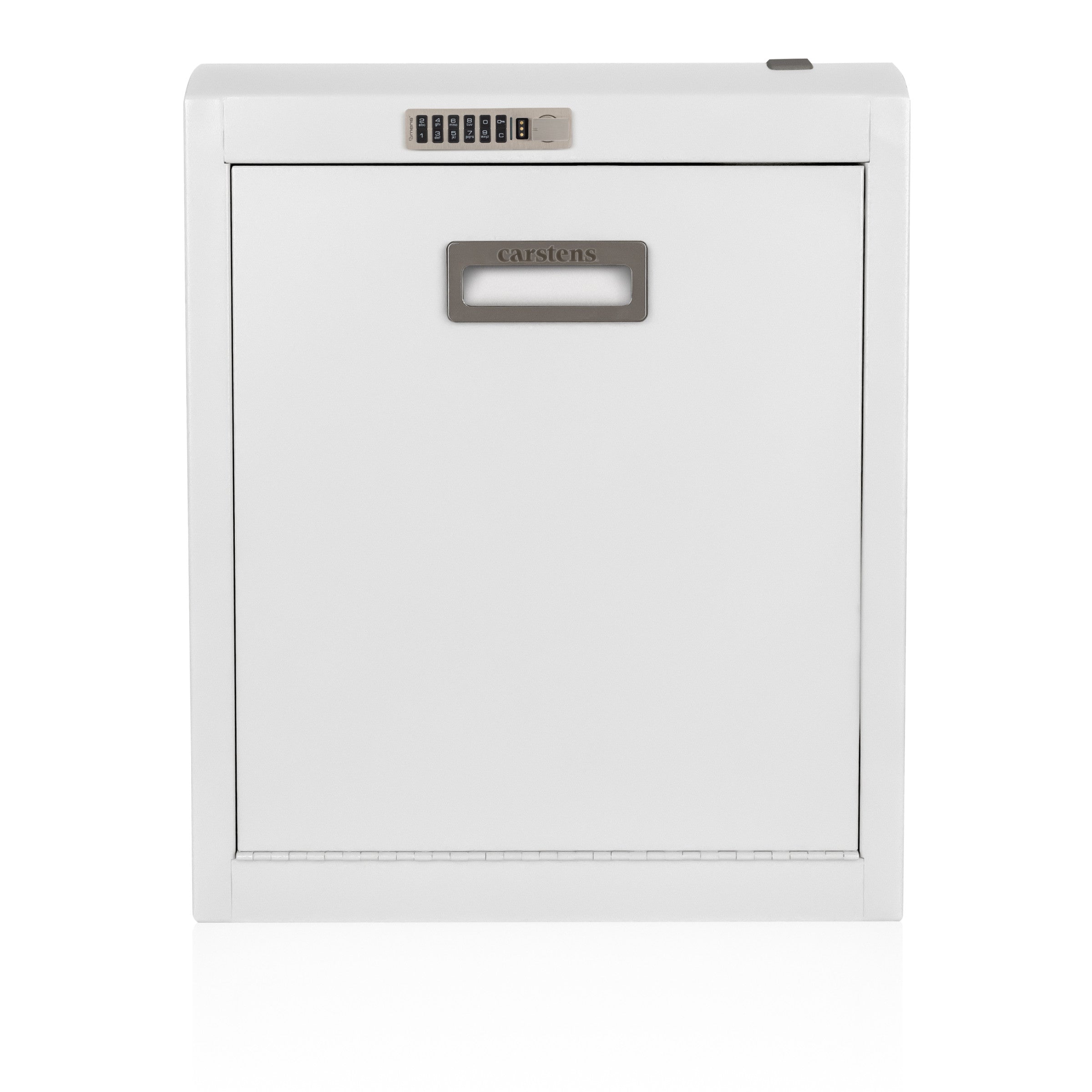 CarePod™ Narrow Wall-Mounted Workstations, 4" Depth, Powder White