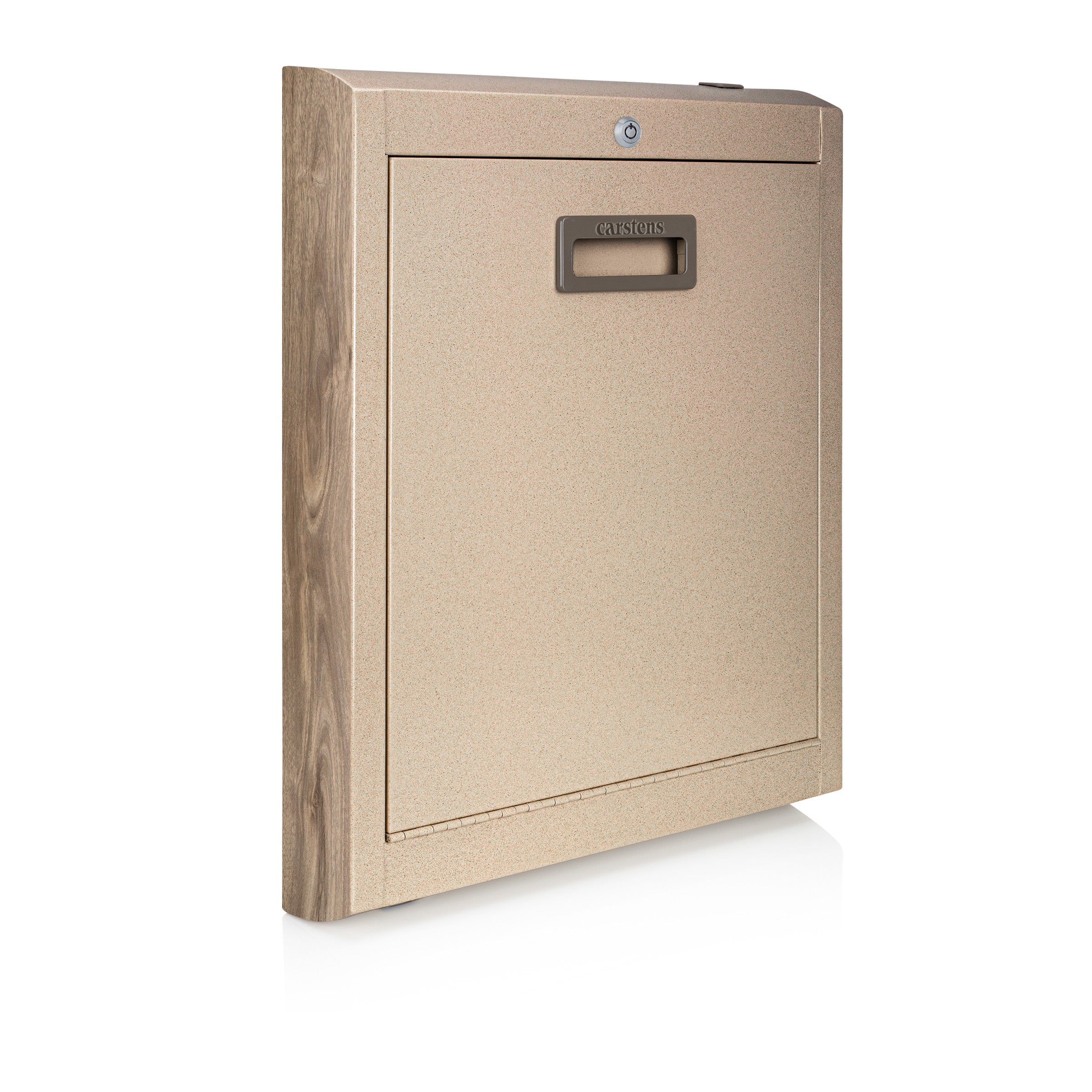 CarePod™ Narrow Wall-Mounted Workstations, 4" Depth, Sandstone