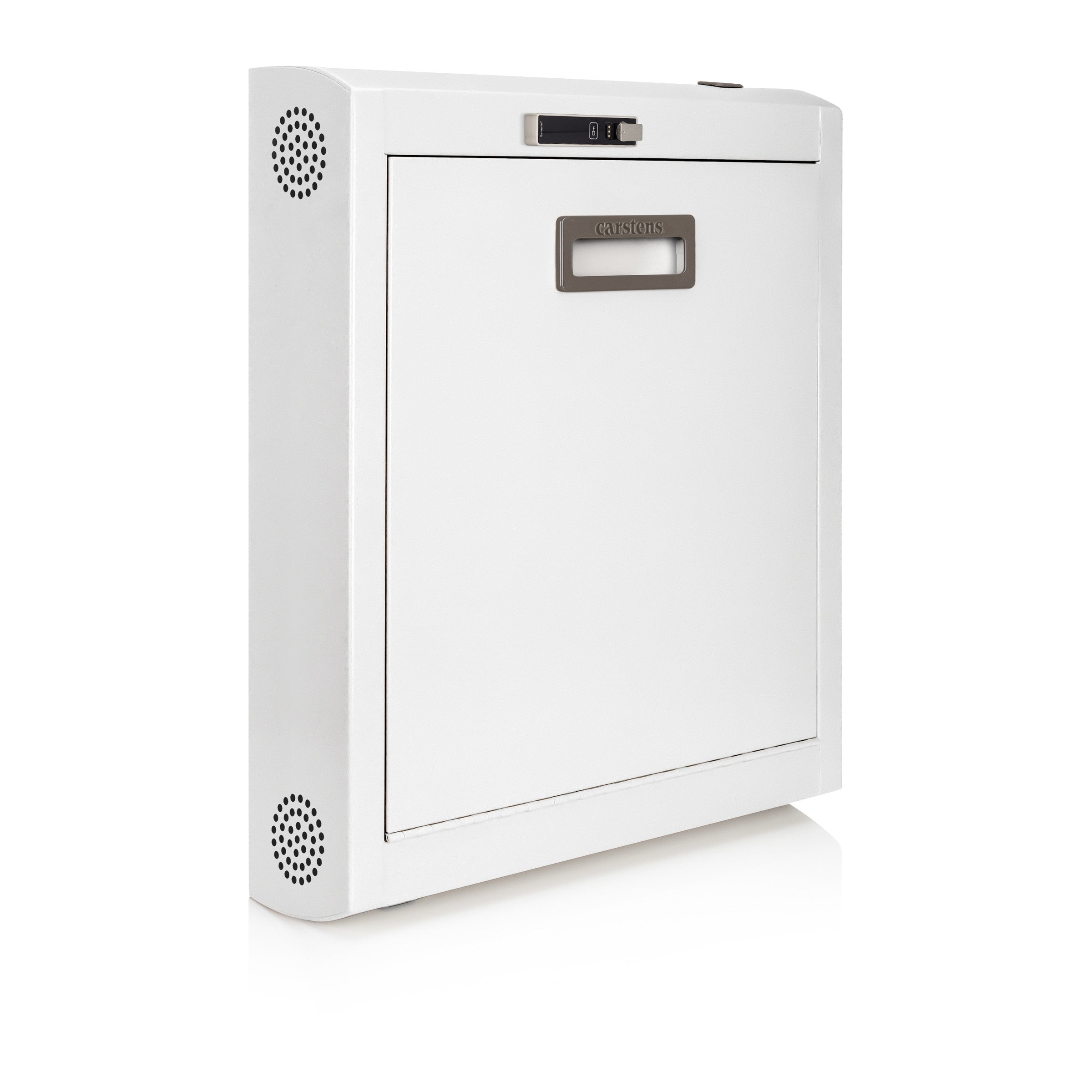 CarePod™ Narrow Wall-Mounted Workstations, 6" Depth, Powder White