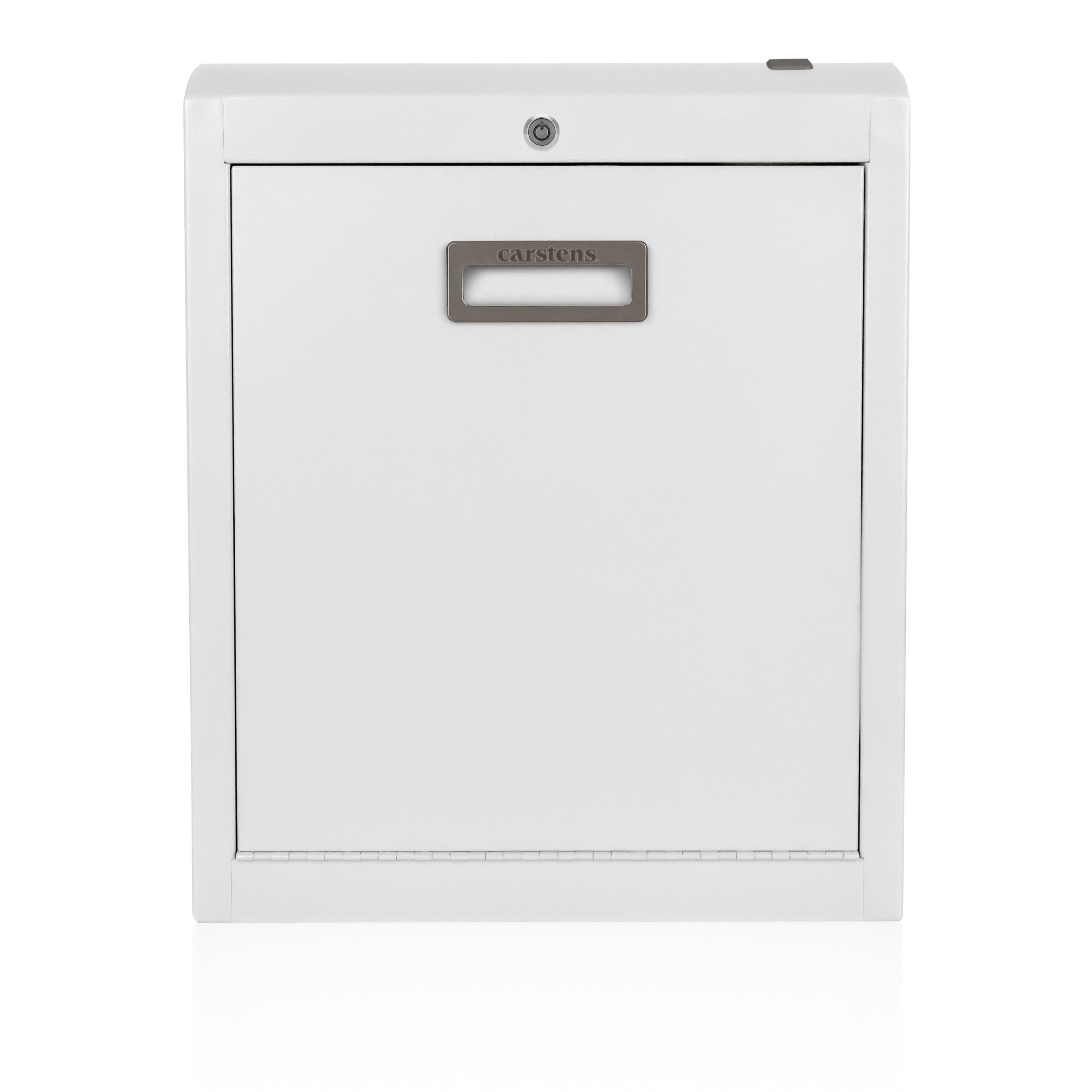 CarePod™ Narrow Wall-Mounted Workstations, 6" Depth, Powder White