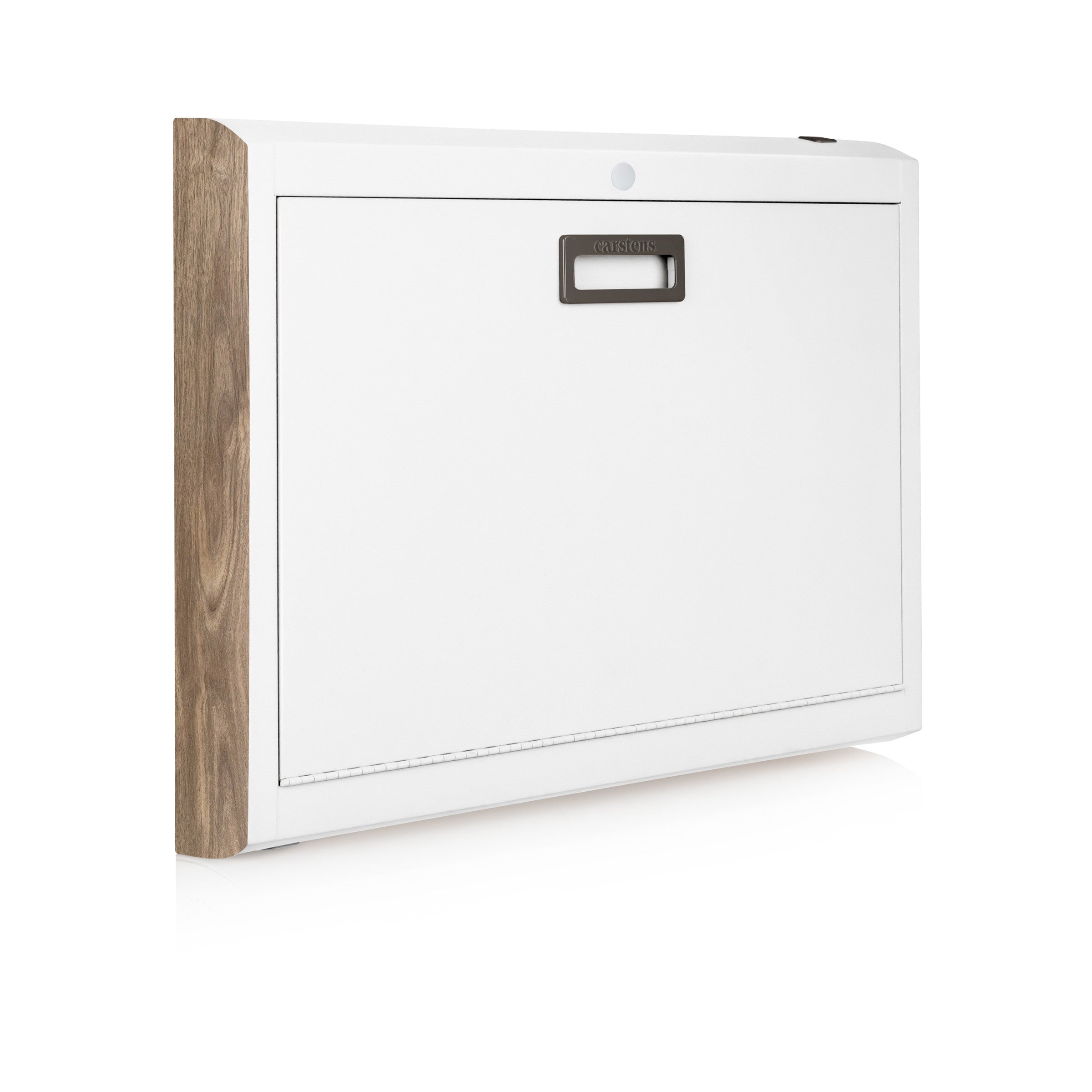 CarePod® Wide 4” Wall-Mounted Workstations with Standard Door, Powder White