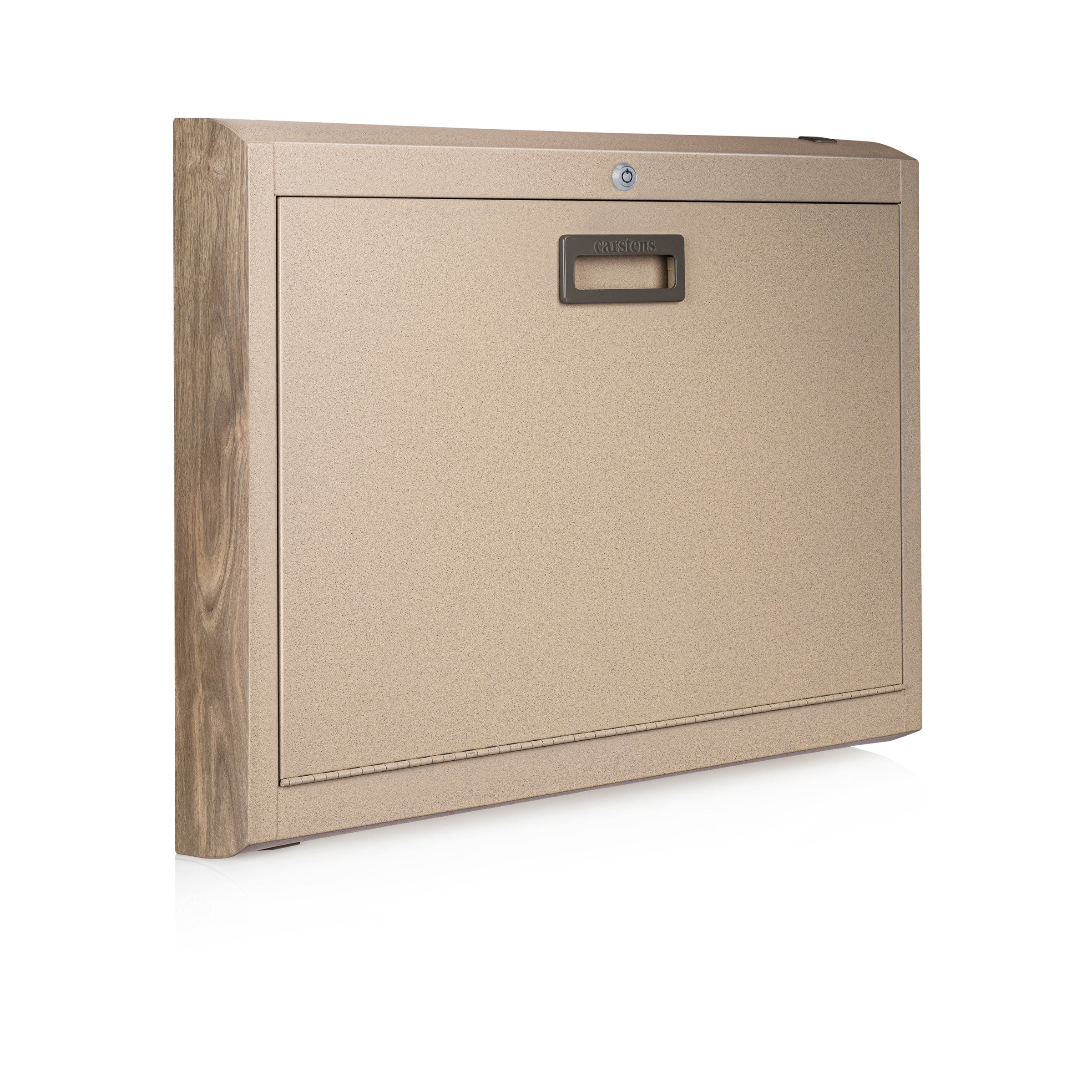 CarePod® Wide 4” Wall-Mounted Workstations with Standard Door, Sandstone