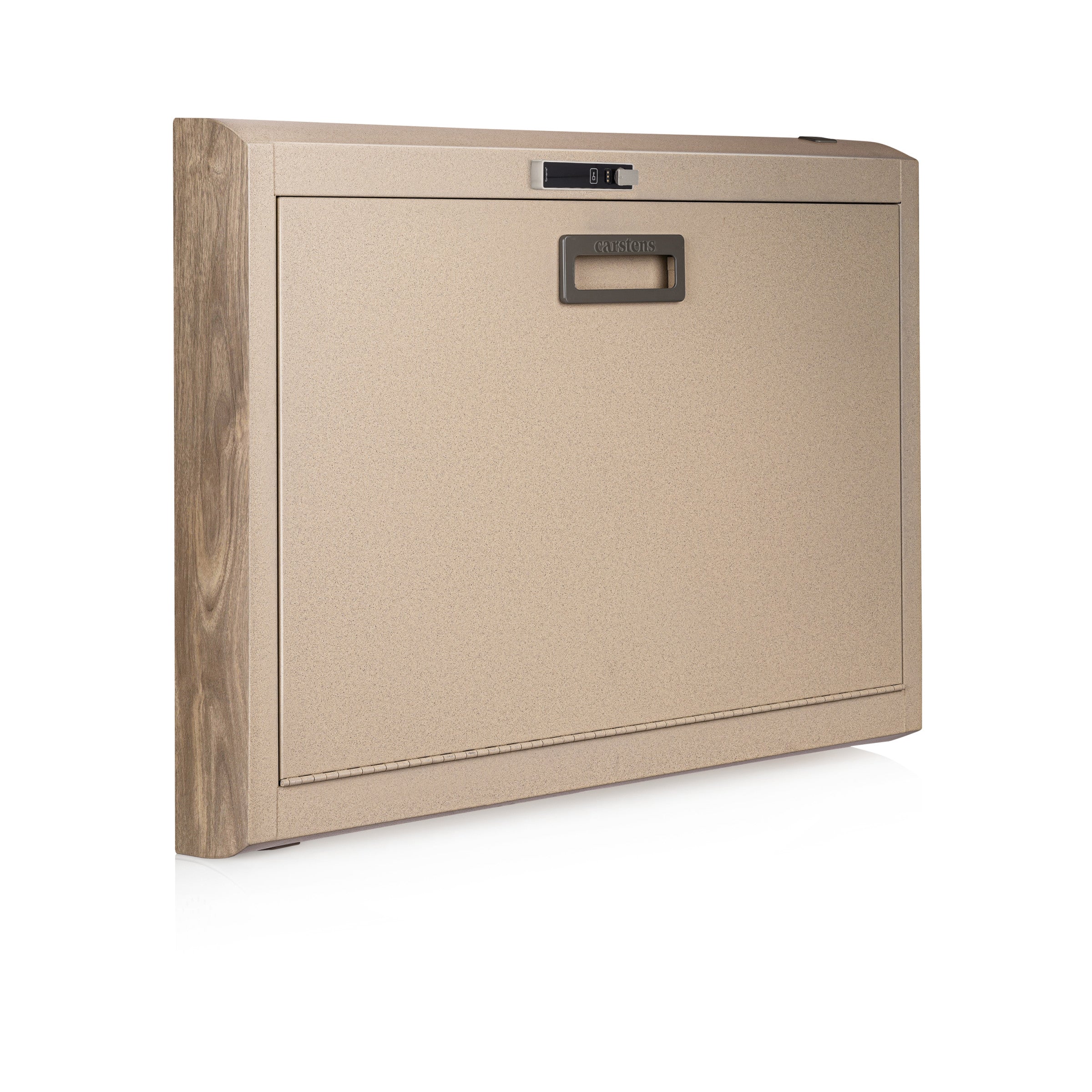 CarePod® Wide 4” Wall-Mounted Workstations with Standard Door, Sandstone