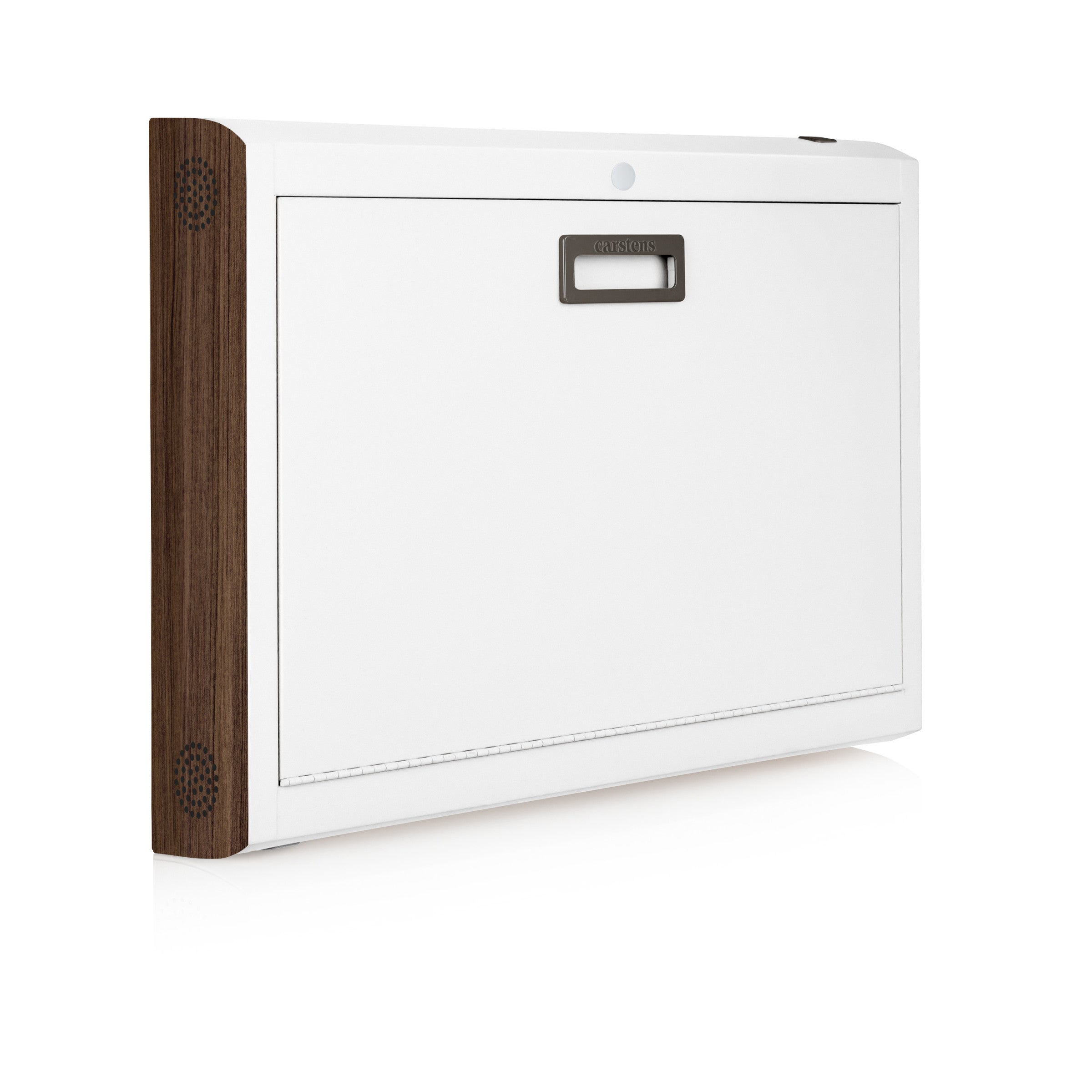 CarePod® Wide 6” Wall-Mounted Workstations with Standard Door, Powder White