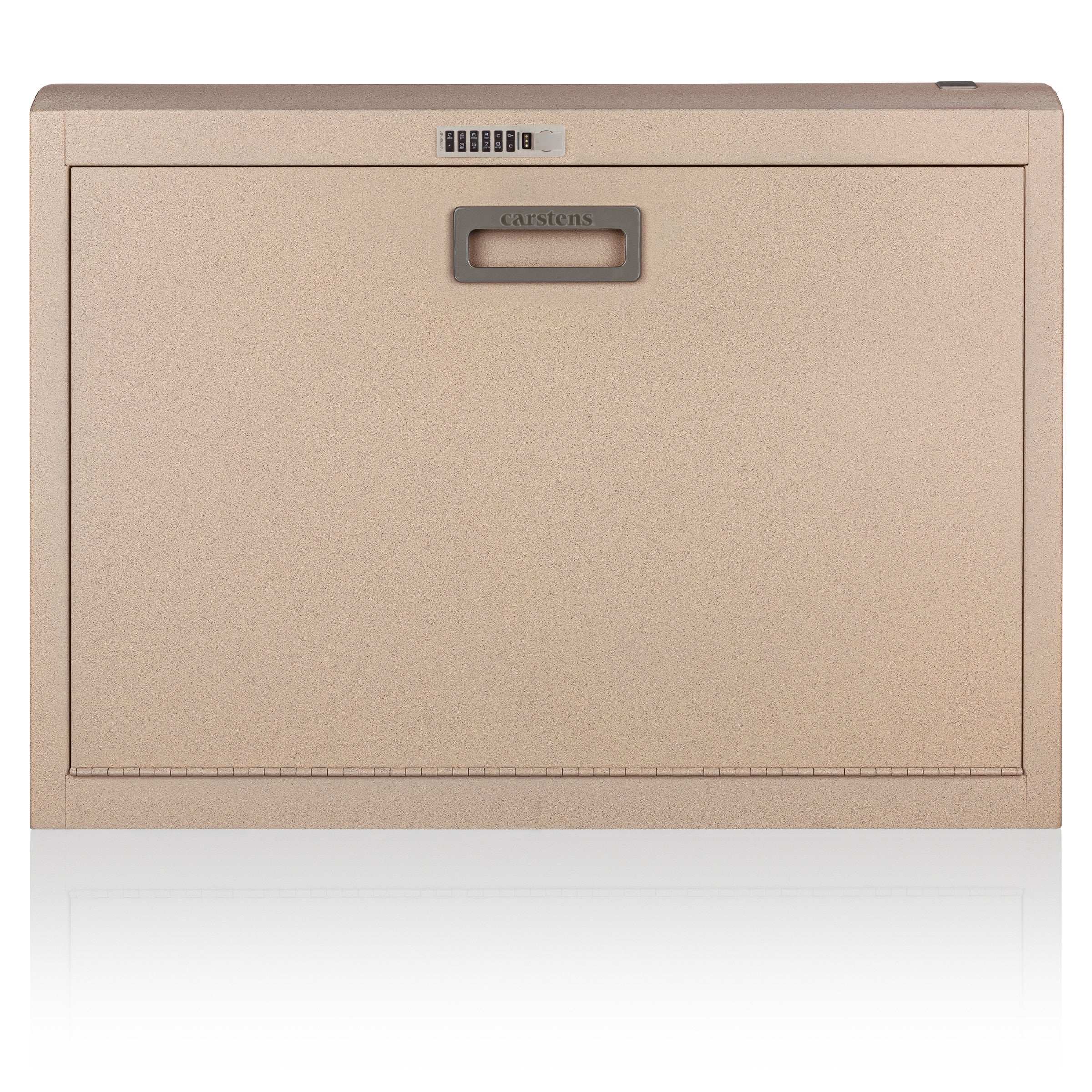 CarePod® Wide 6” Wall-Mounted Workstations with Keyboard Door, Sandstone