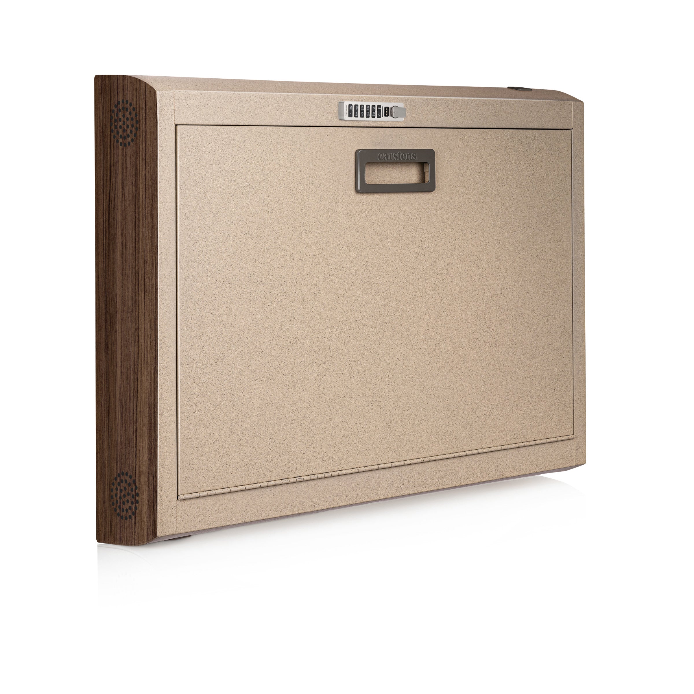 CarePod® Wide 6” Wall-Mounted Workstations with Standard Door, Sandstone