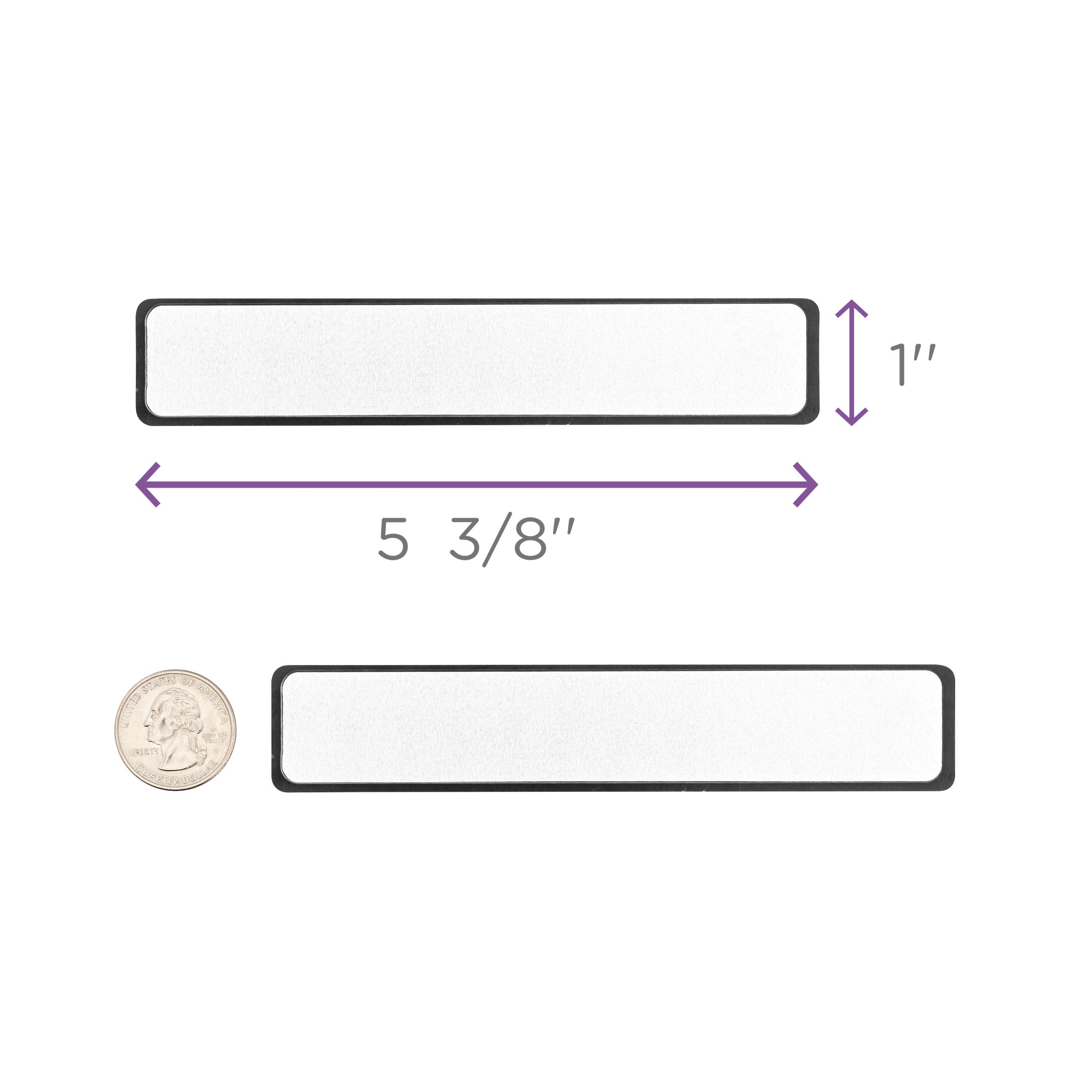 Blank ID Labels for 1" Ring Binder Spines – Roll of 200