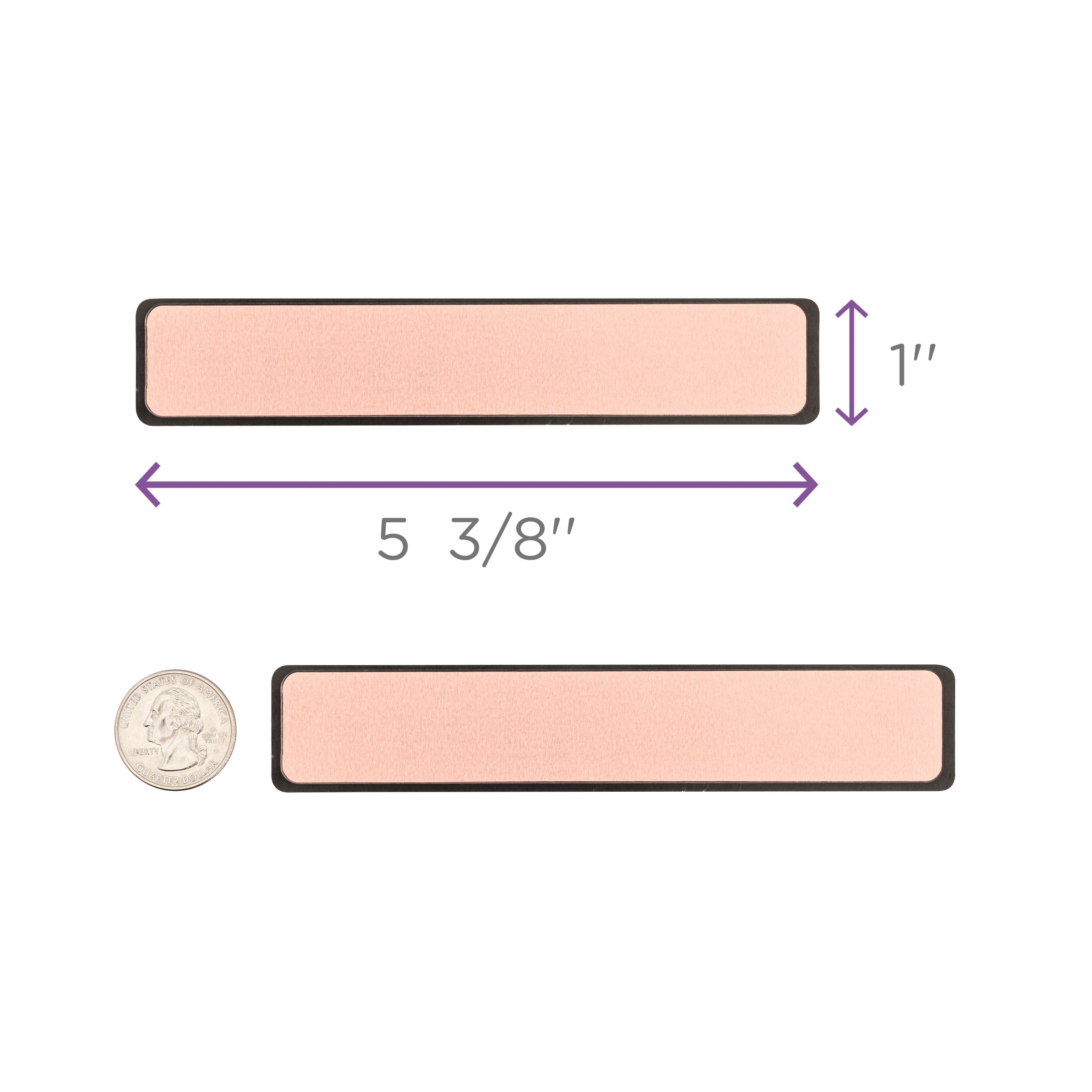 Blank ID Labels for 1" Ring Binder Spines – Roll of 200
