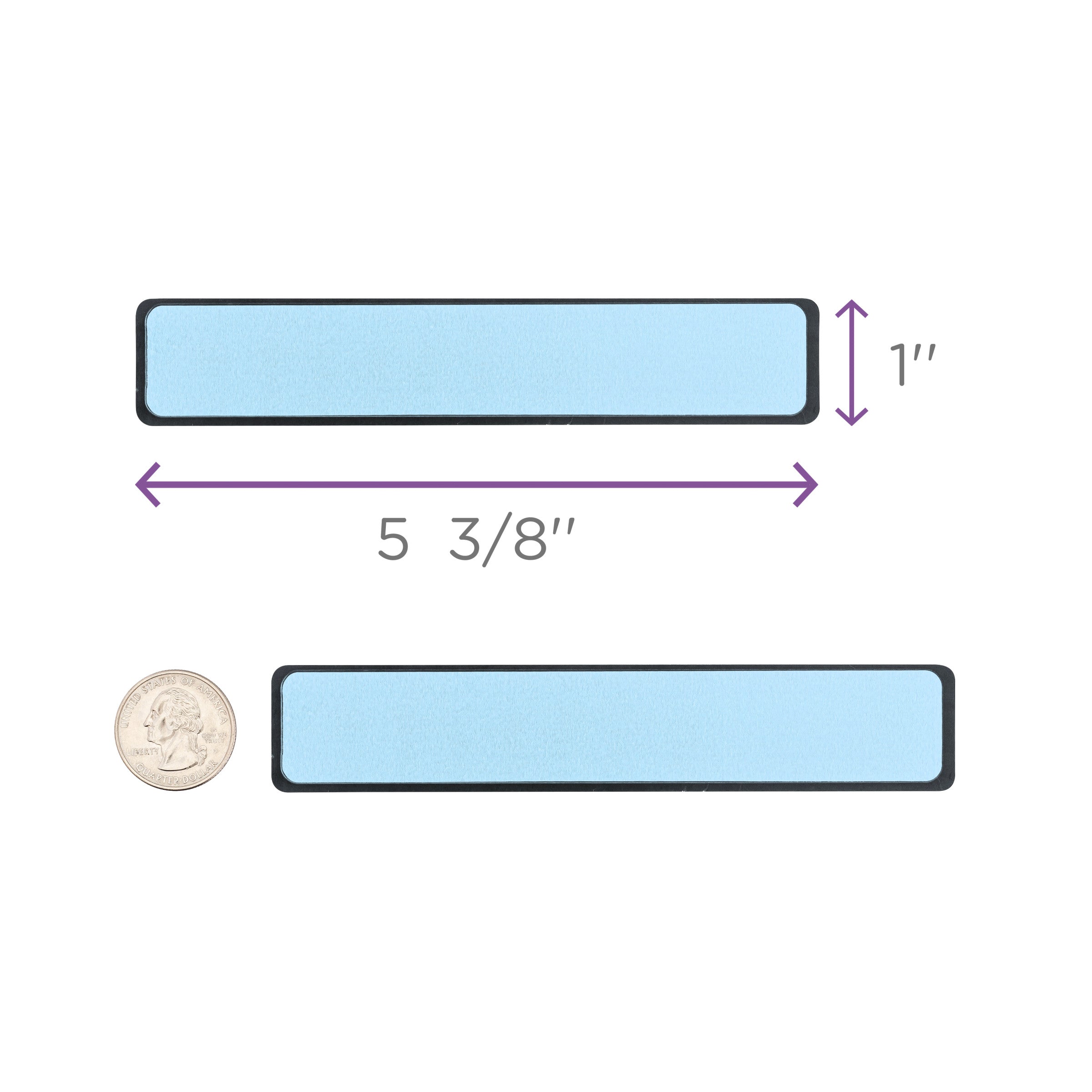 Blank ID Labels for 1" Ring Binder Spines – Roll of 200
